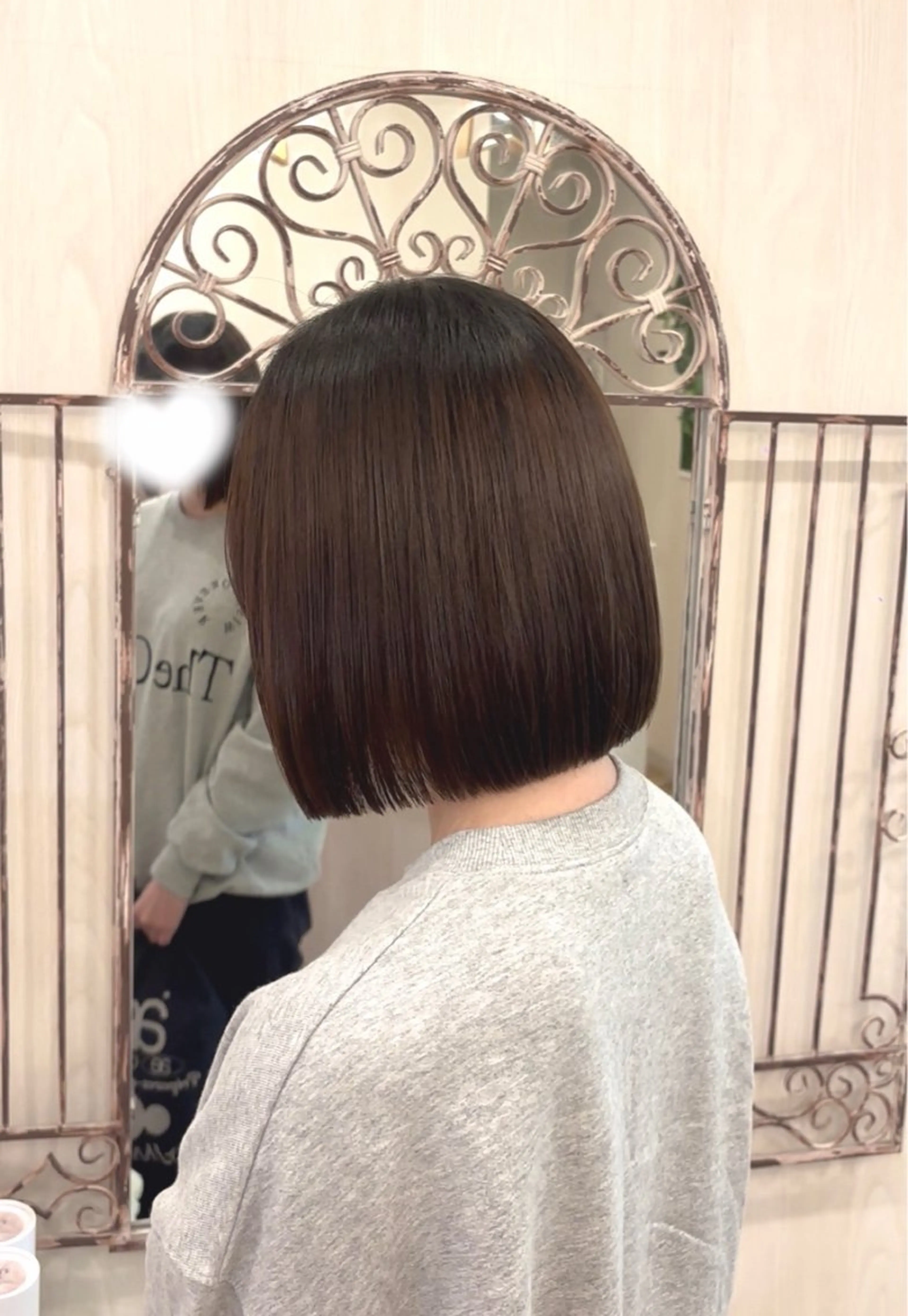 ショート 髪質改善縮毛５０％ OFF/吉田 響歌♡のヘアスタイル