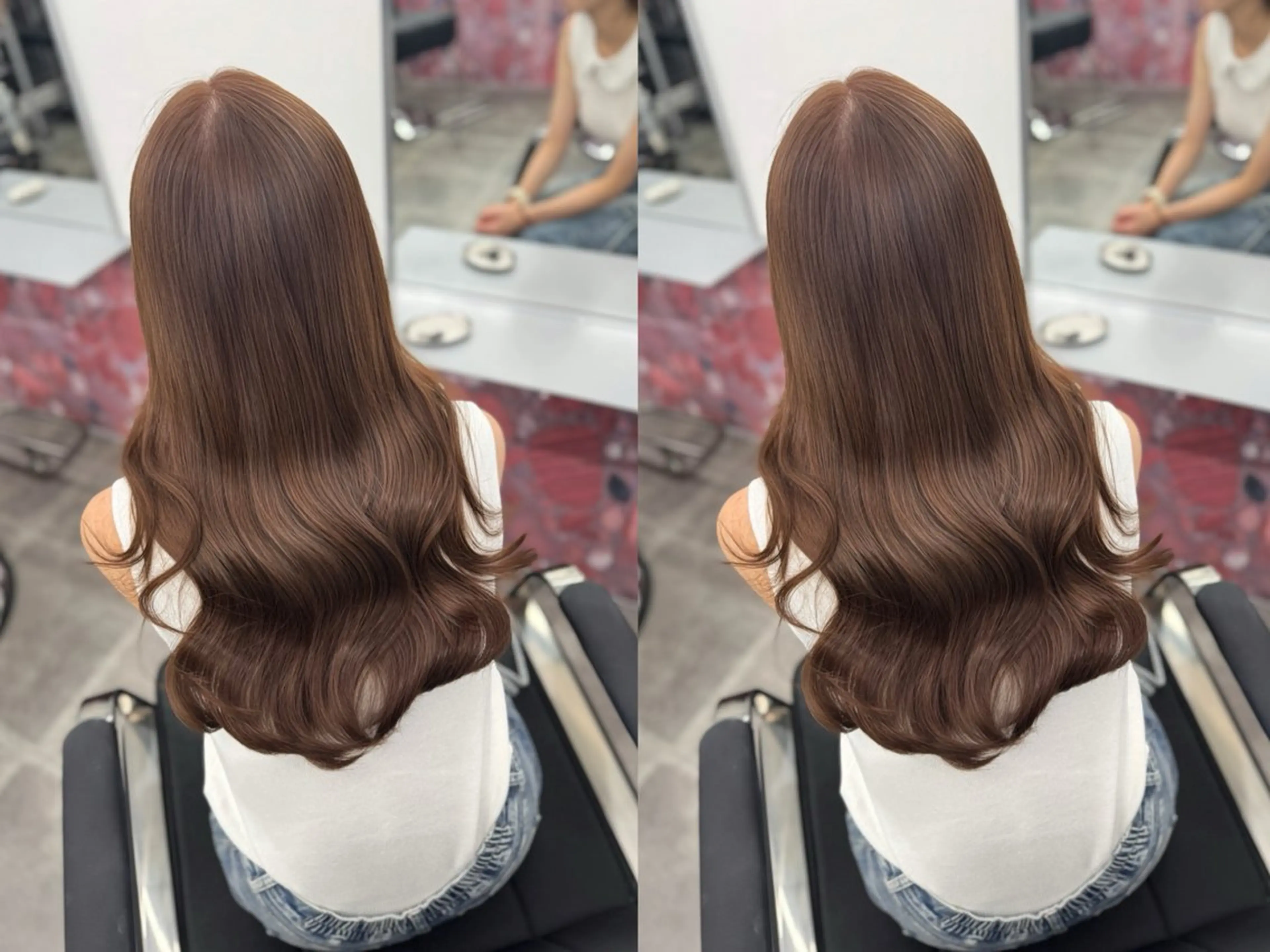 ロング ヘアカラー PELE栄/カラー ハイトーン/そうたのヘアスタイル