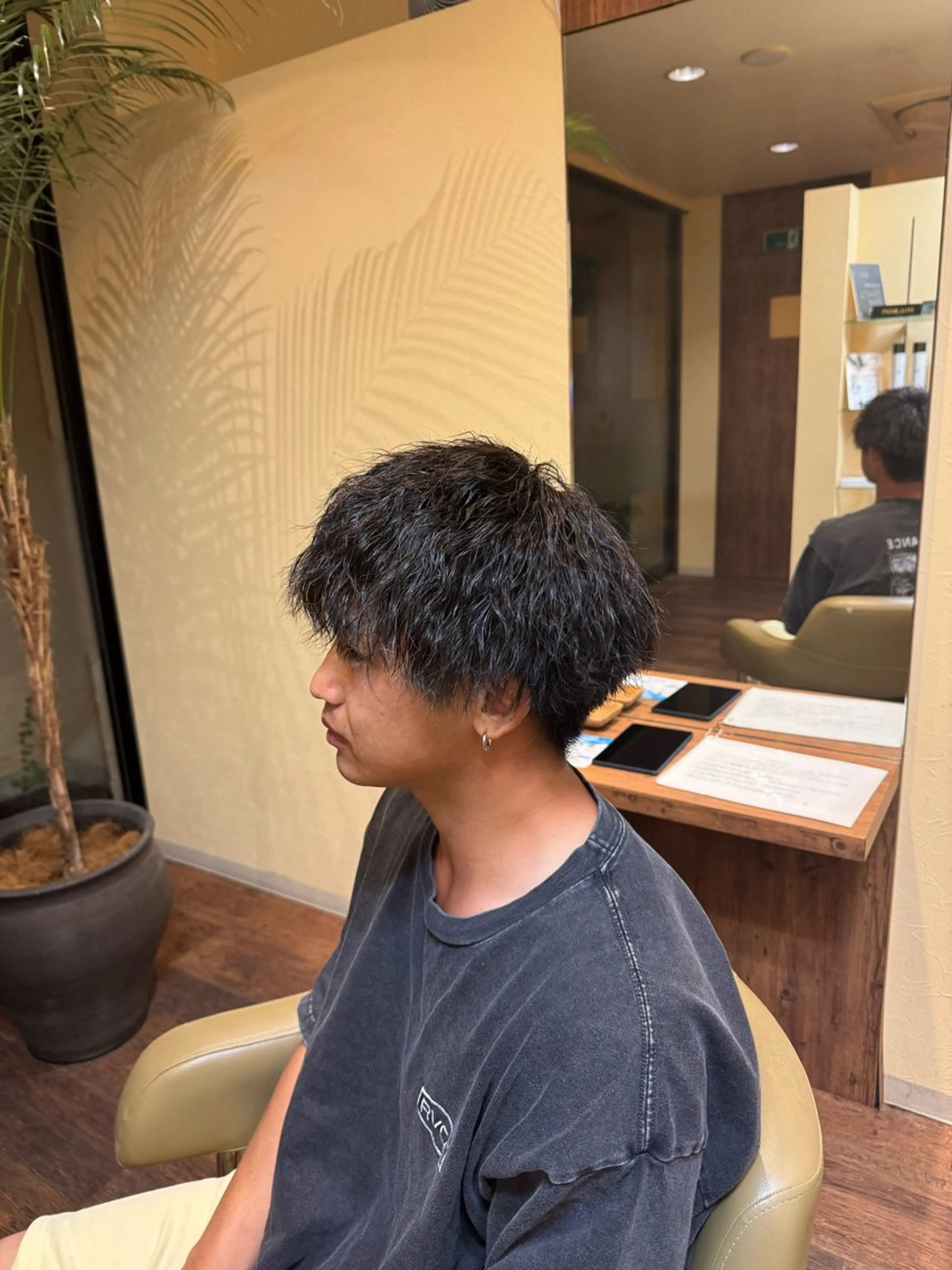 パーマ 林 翔空のヘアスタイル