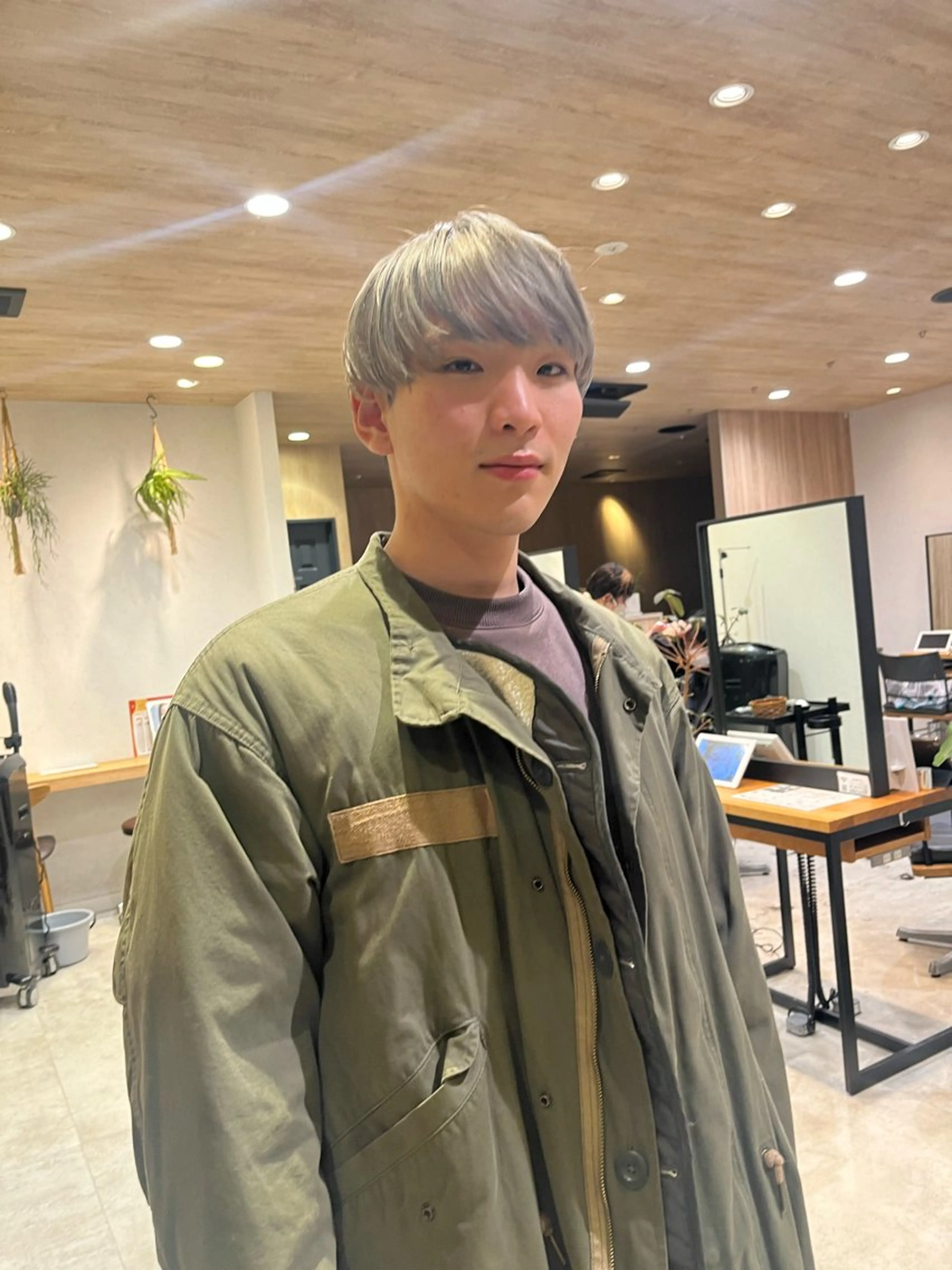 ショート カラー メンズ レイヤー/似合わせ/ yuan⟡.·のヘアスタイル