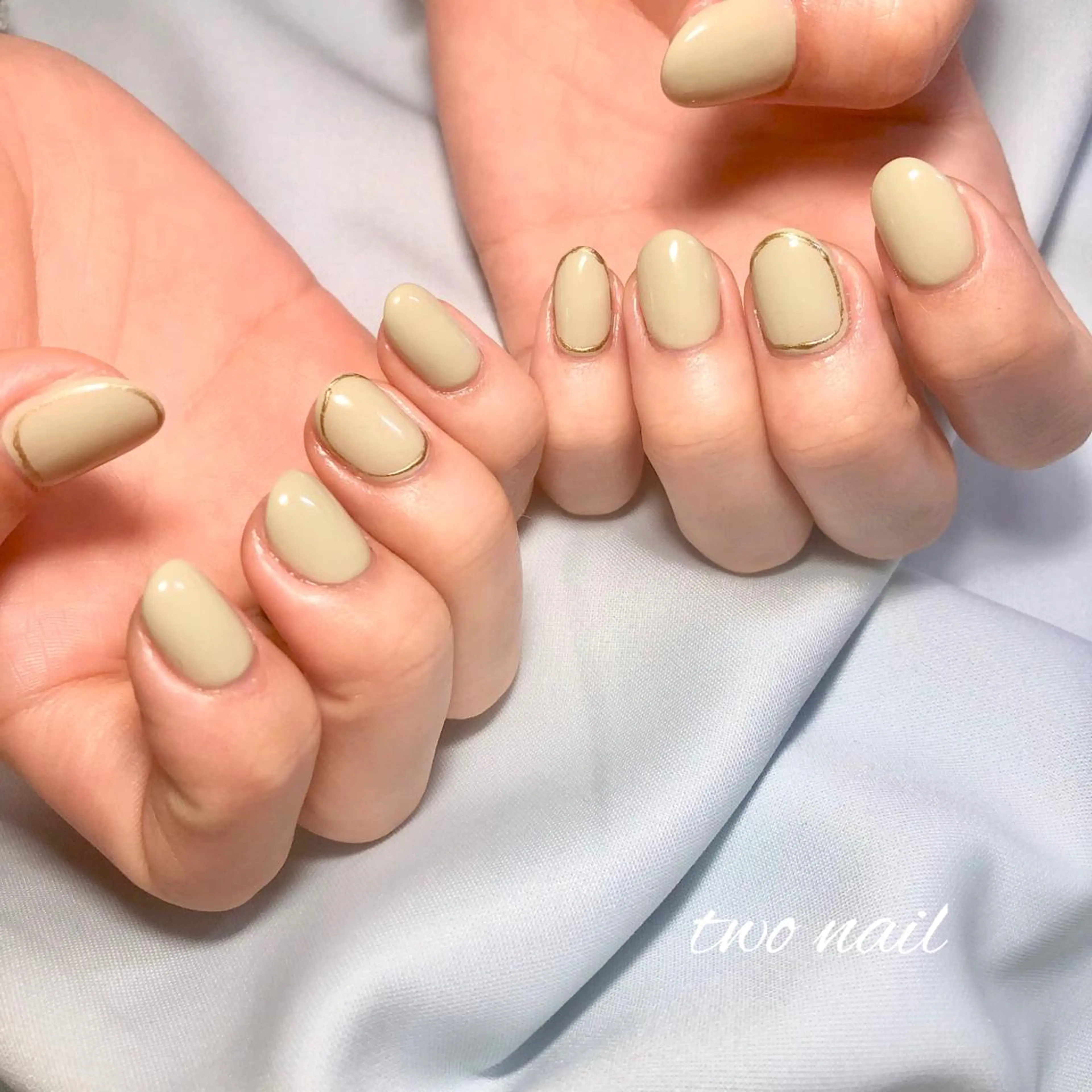 ネイル アートネイル フットネイル ハート ニュアンスネイル ホワイト two nailのネイルデザイン