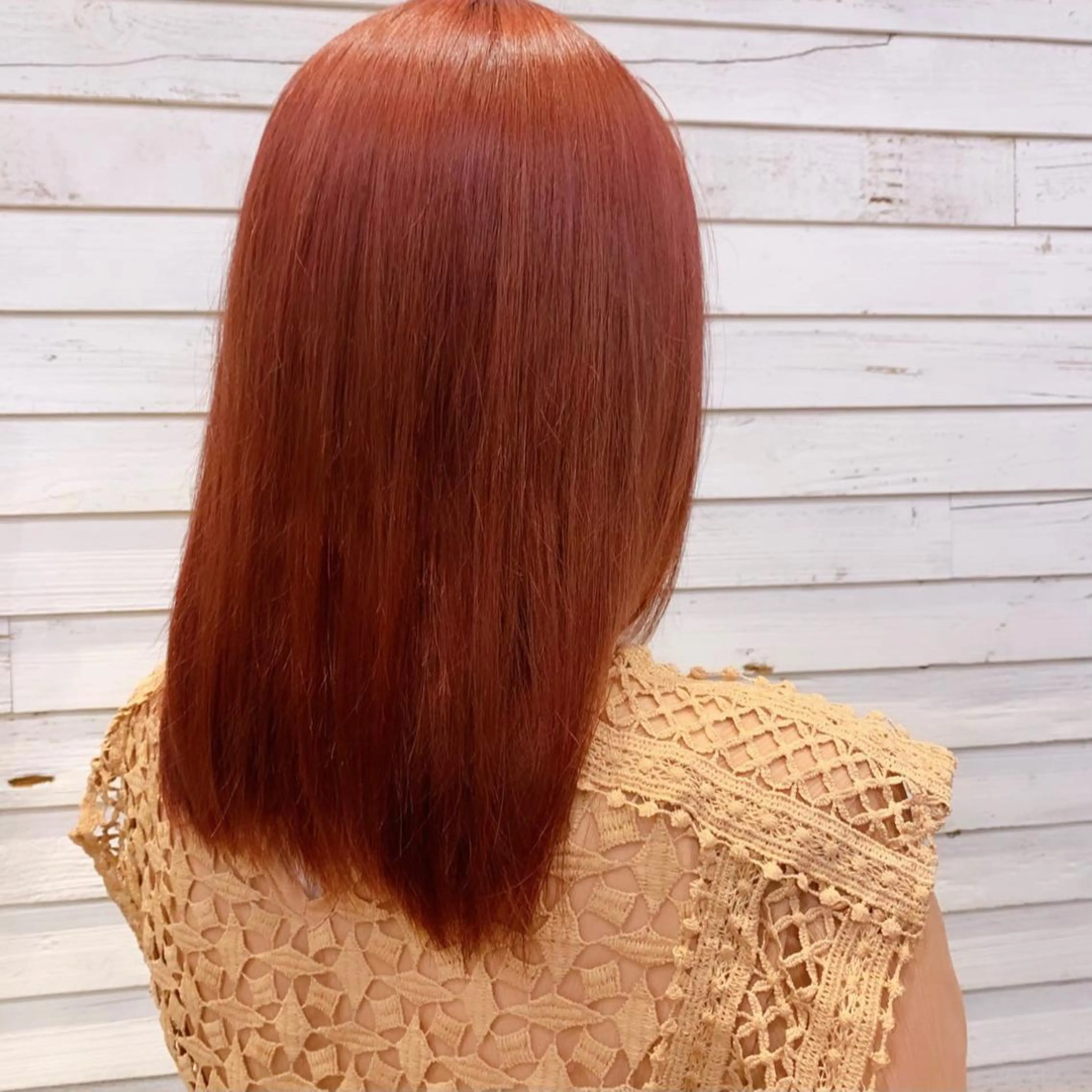 ミディアム カラー 🌱小顔ヘア/ボブ ミディアム/双葉🌱のヘアスタイル