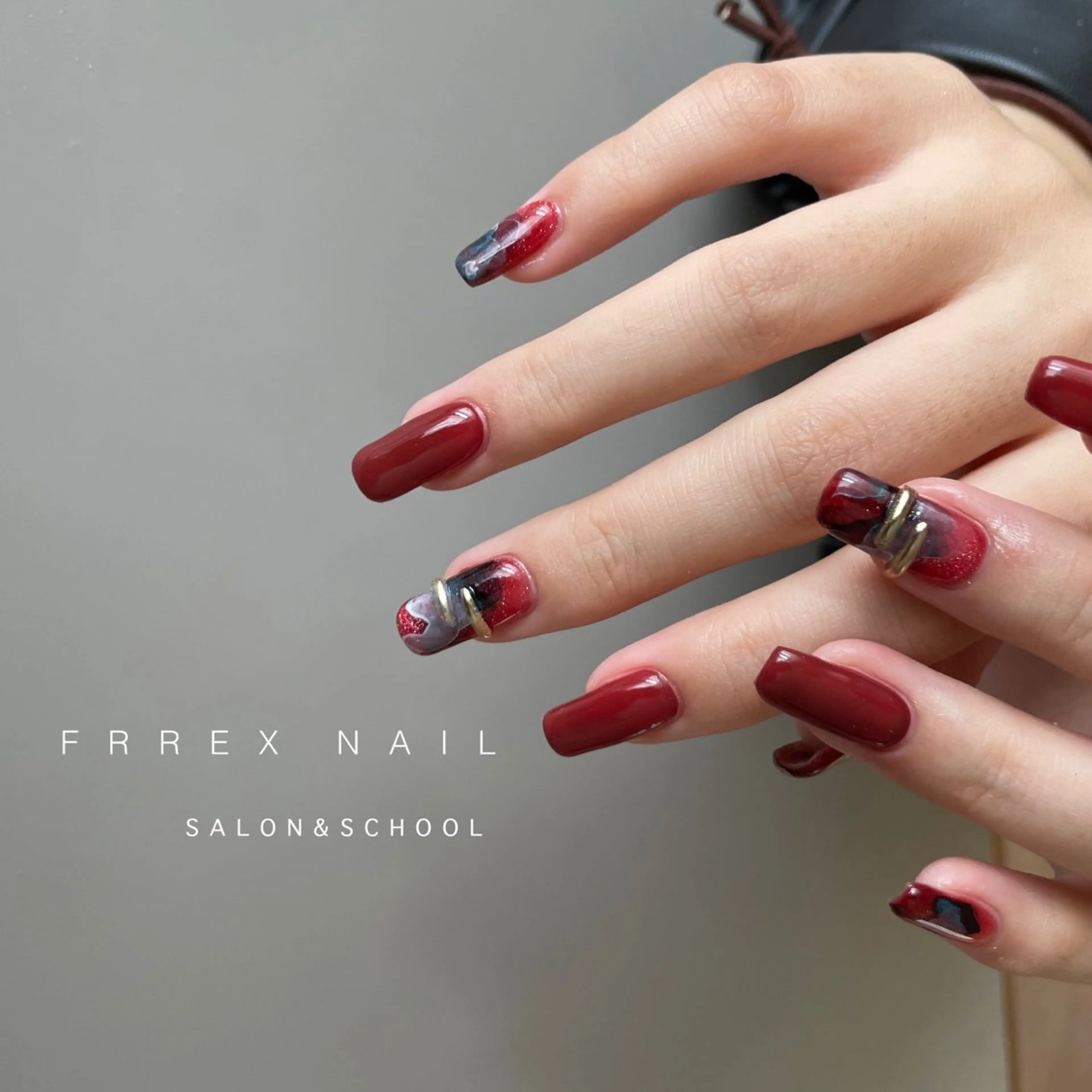 ネイル ハンドネイル ハンドケア freex nail /ニュアンス/個性派のネイルデザイン