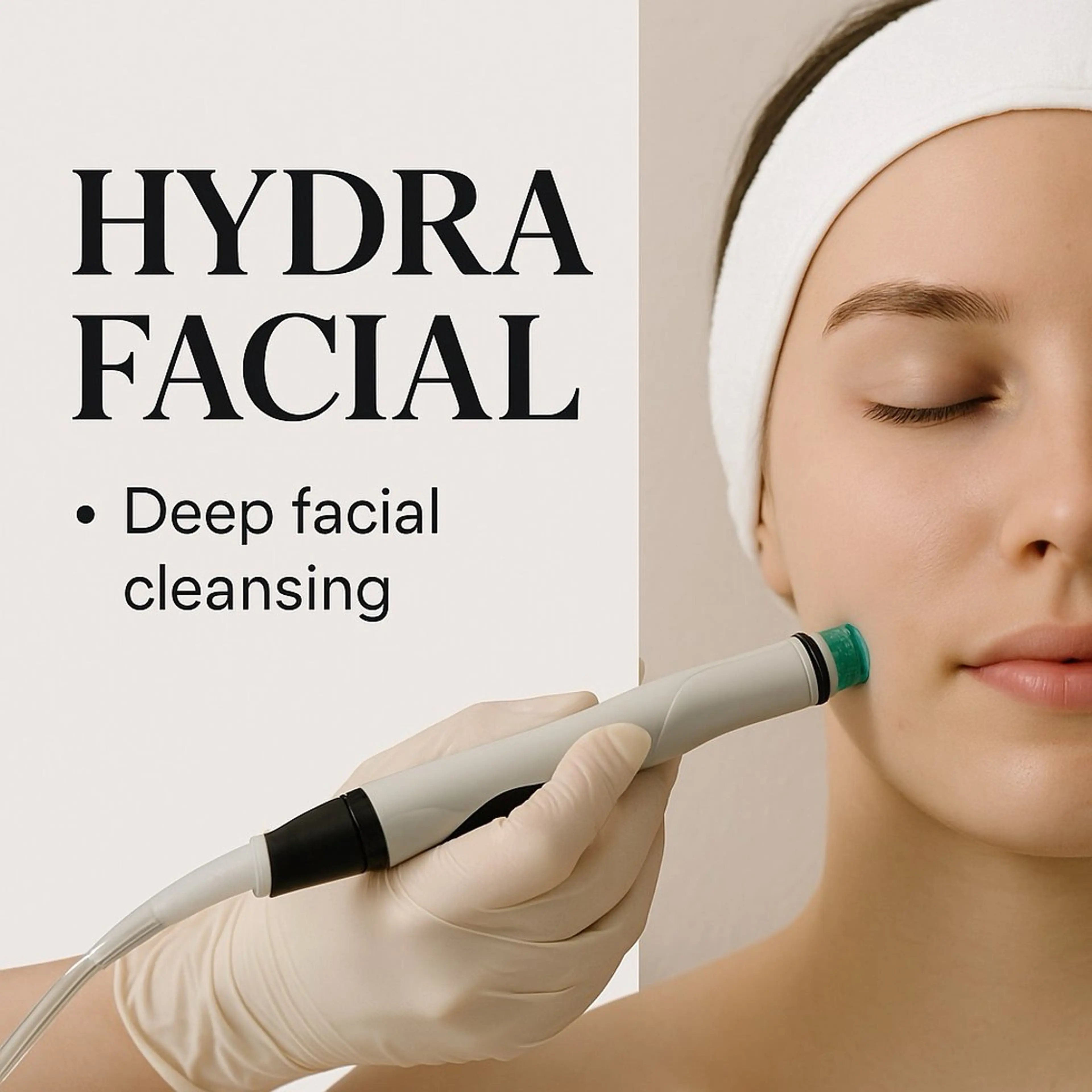 【ハイドラフェイシャル】の写真