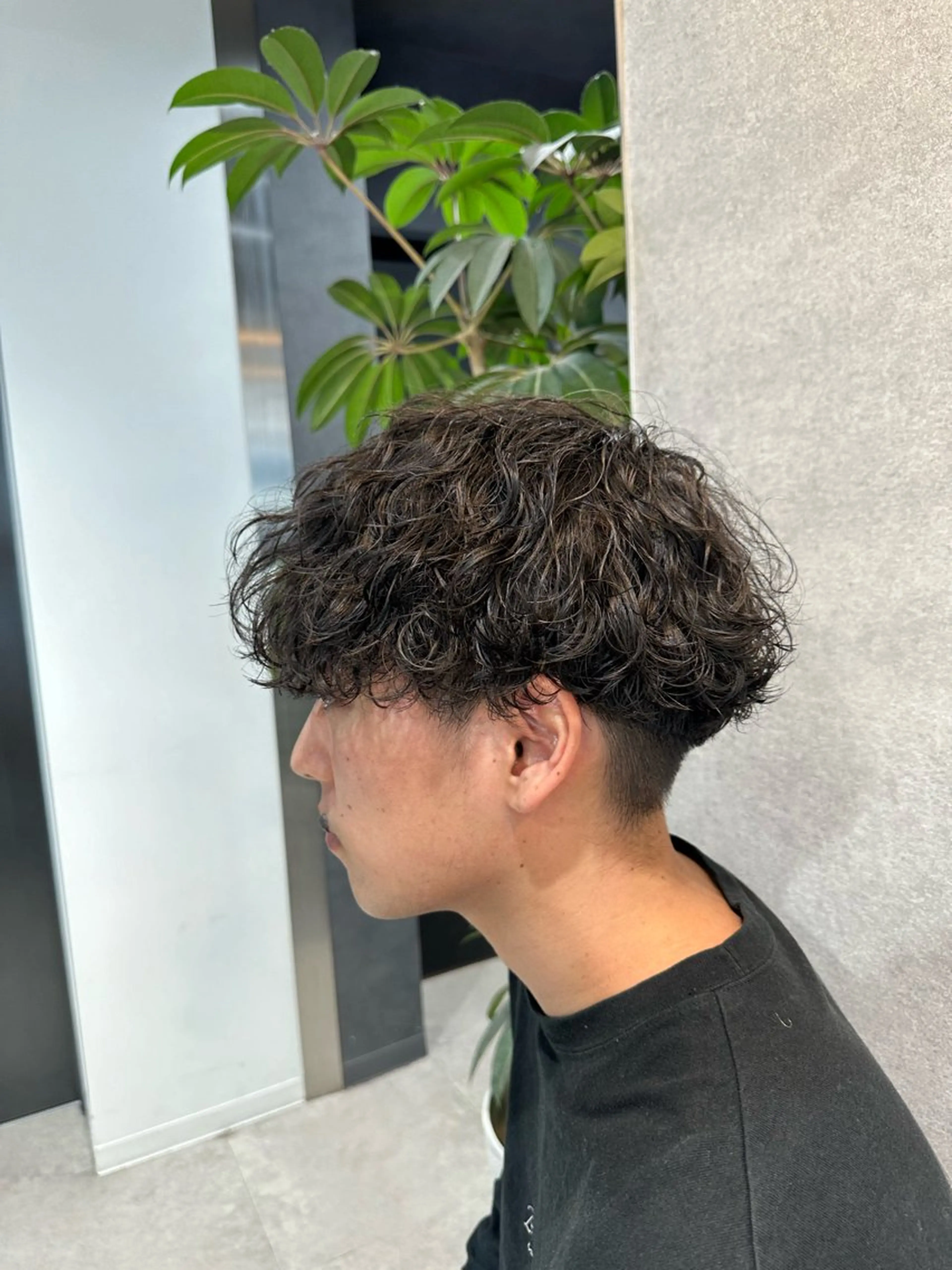 ショート パーマ メンズ メンズパーマ 波巻きパーマ 【パーマ率90%】 サエキカズマのヘアスタイル