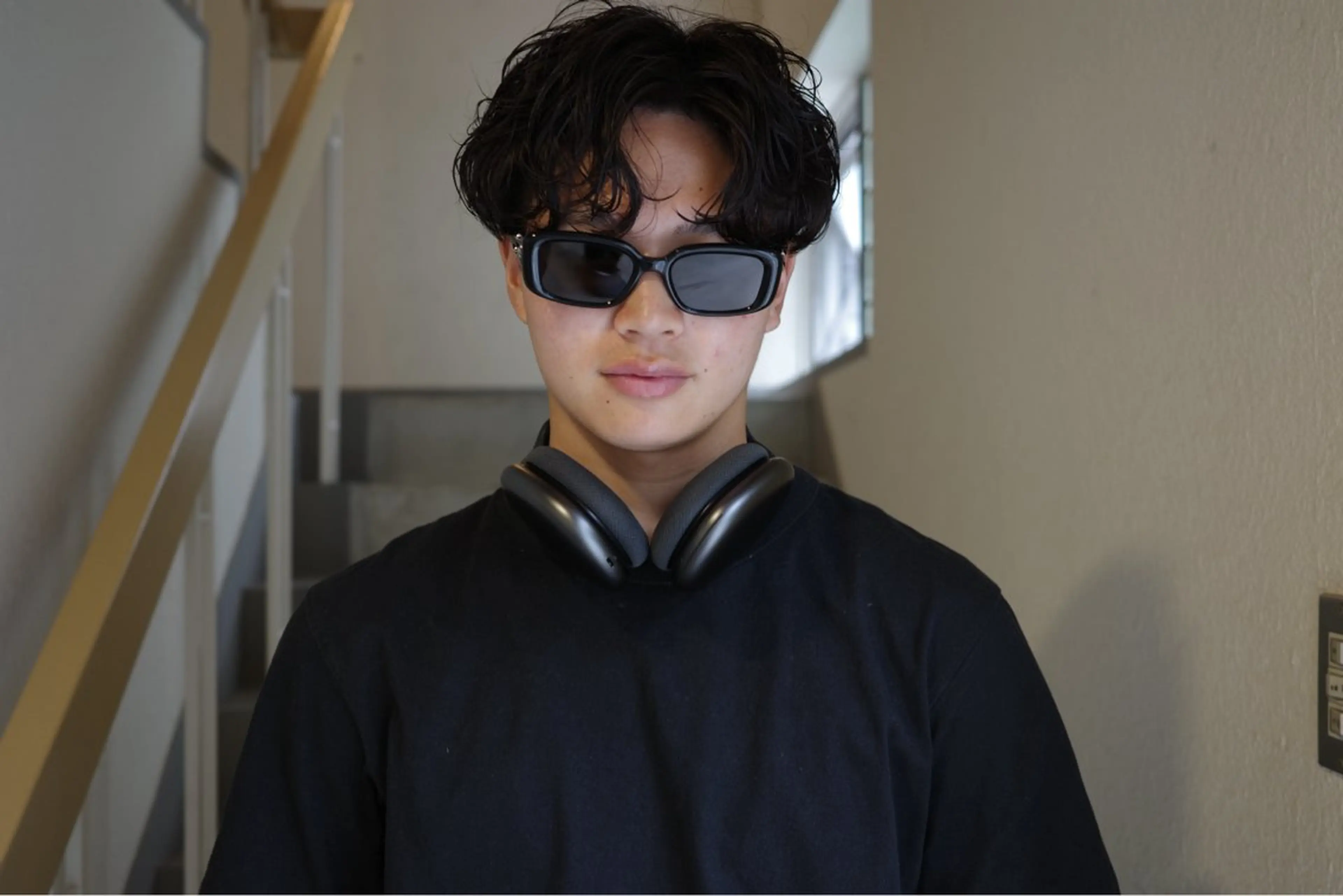 メンズカット+パーマの写真