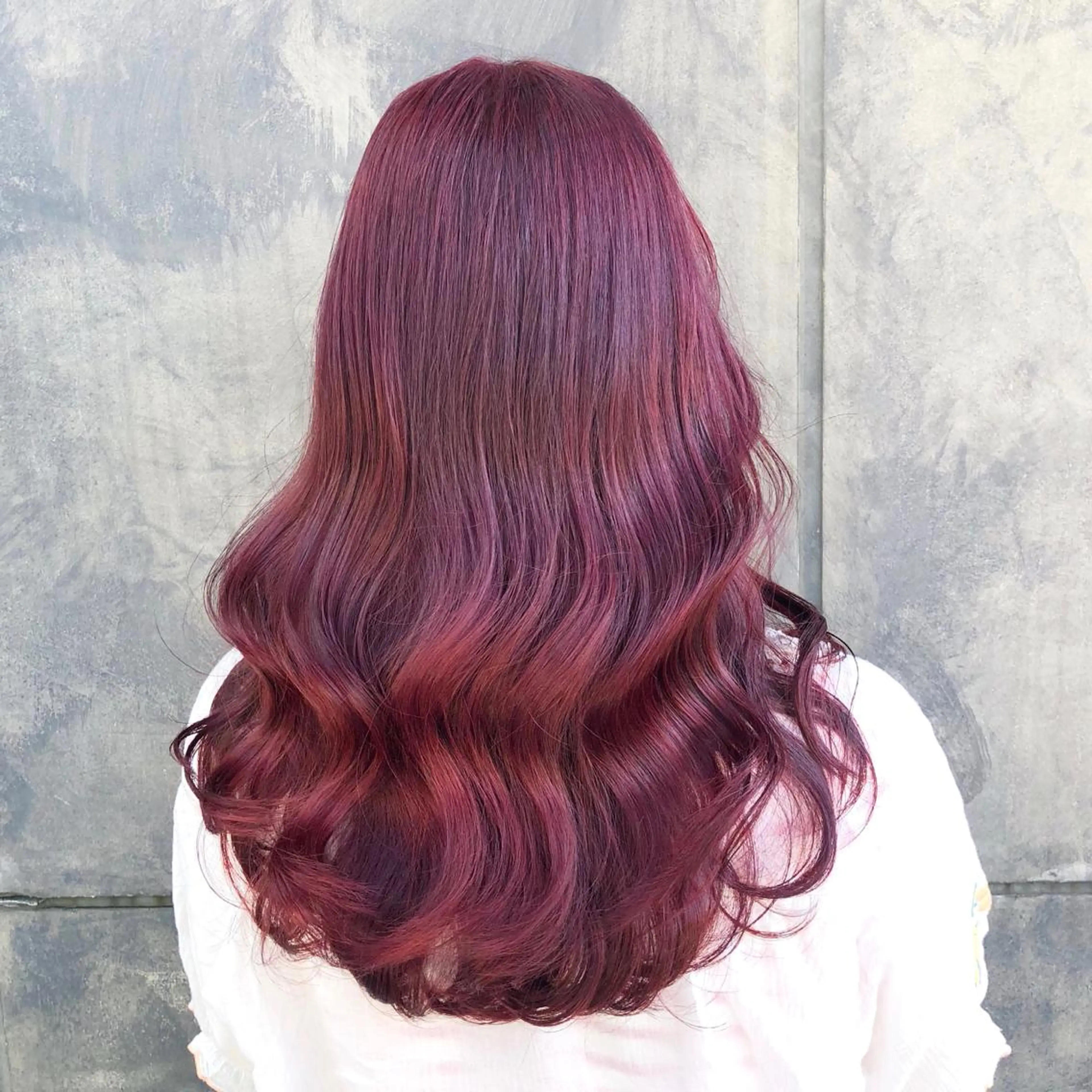 ロング カラー ブリーチ ラベンダーカラー ピンクカラー ピンクラベンダー ヨシンモリ サロウィン所属・K-POP好き美容師 🇰🇷Kai.Yのヘアスタイル