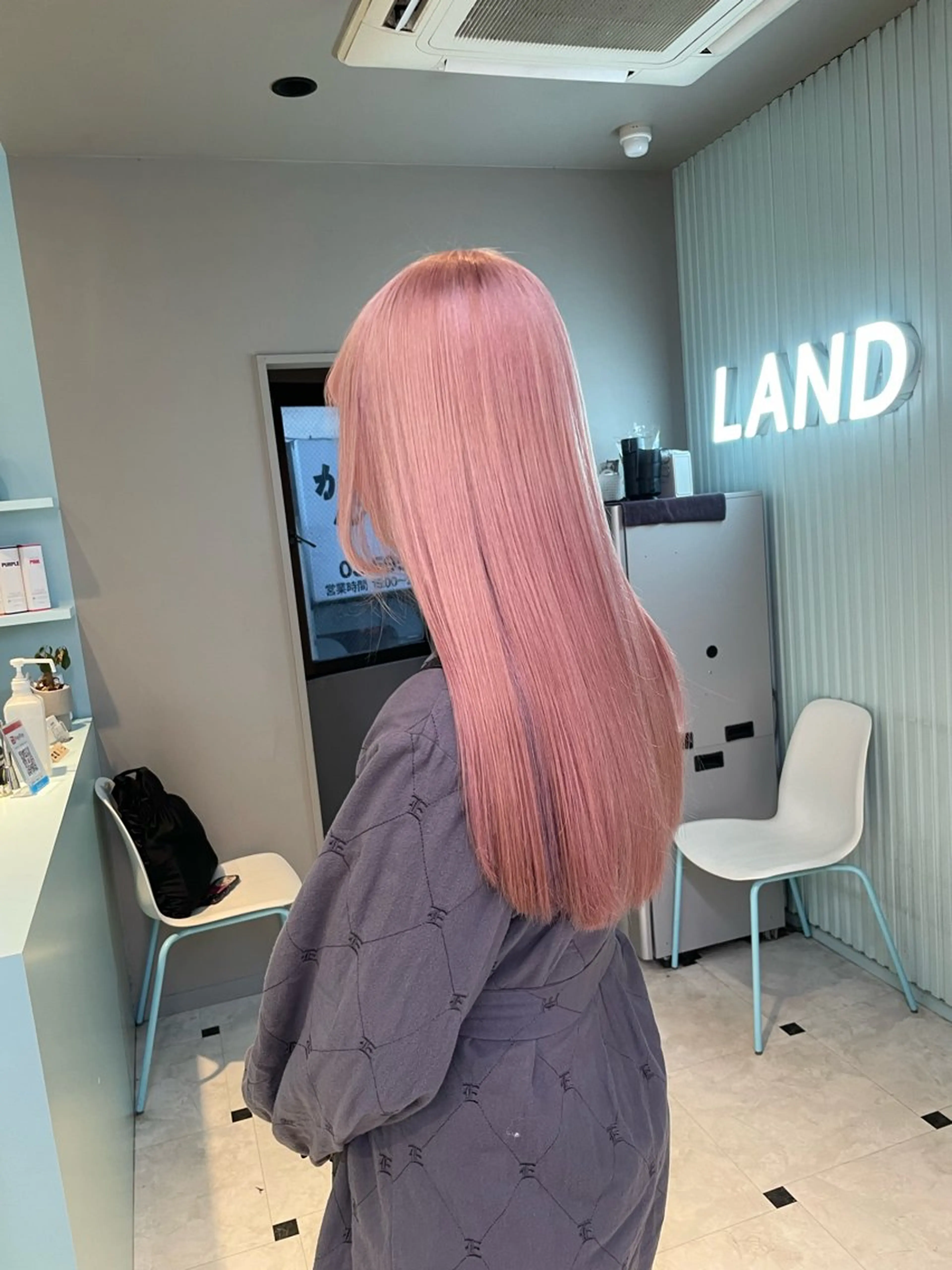 ロング カラー ヘアアレンジ えびけん/色落ちまで 可愛い♥️のヘアスタイル