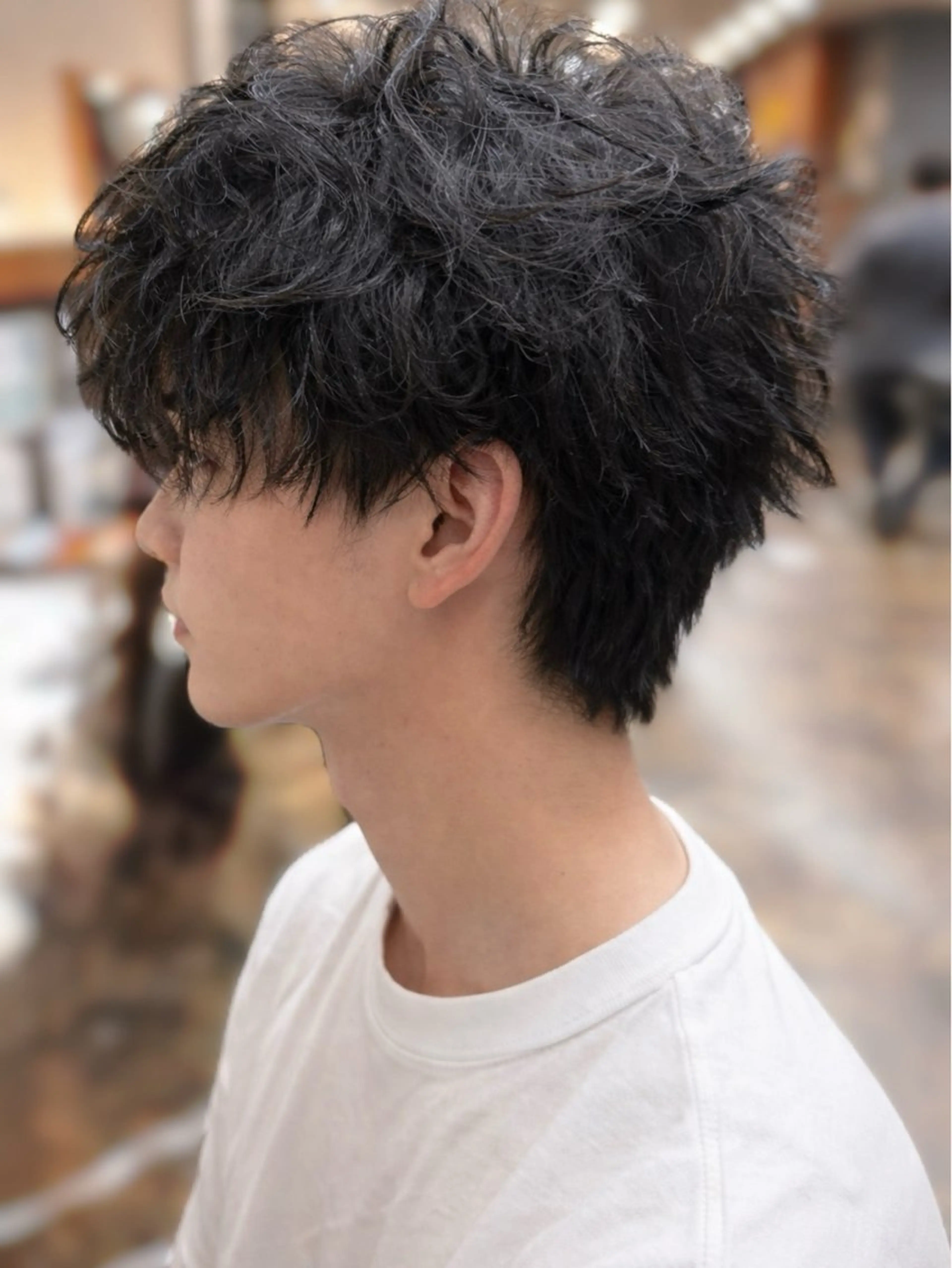 ショート メンズ 落合 ちりのヘアスタイル