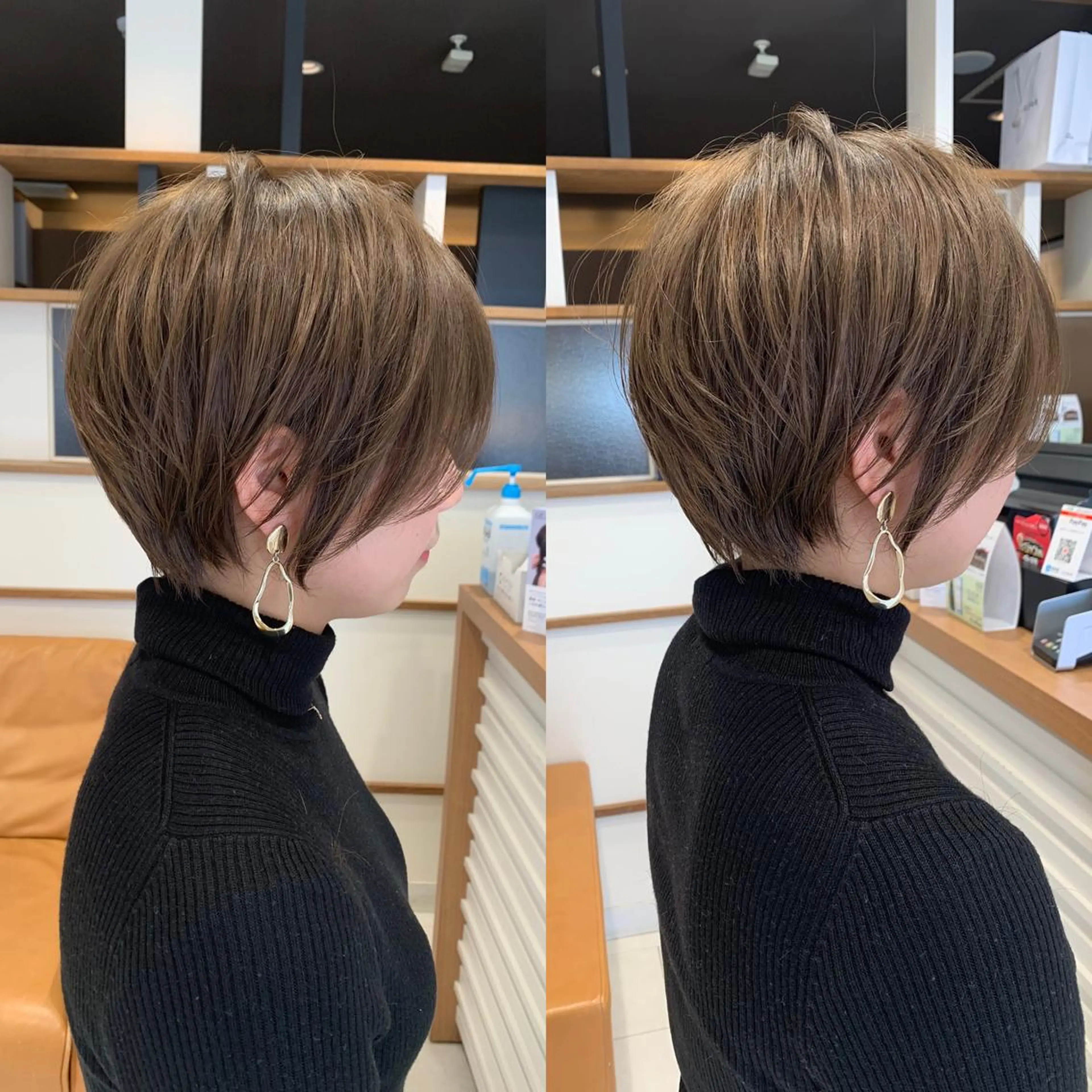 ショート 林 瑞起のヘアスタイル