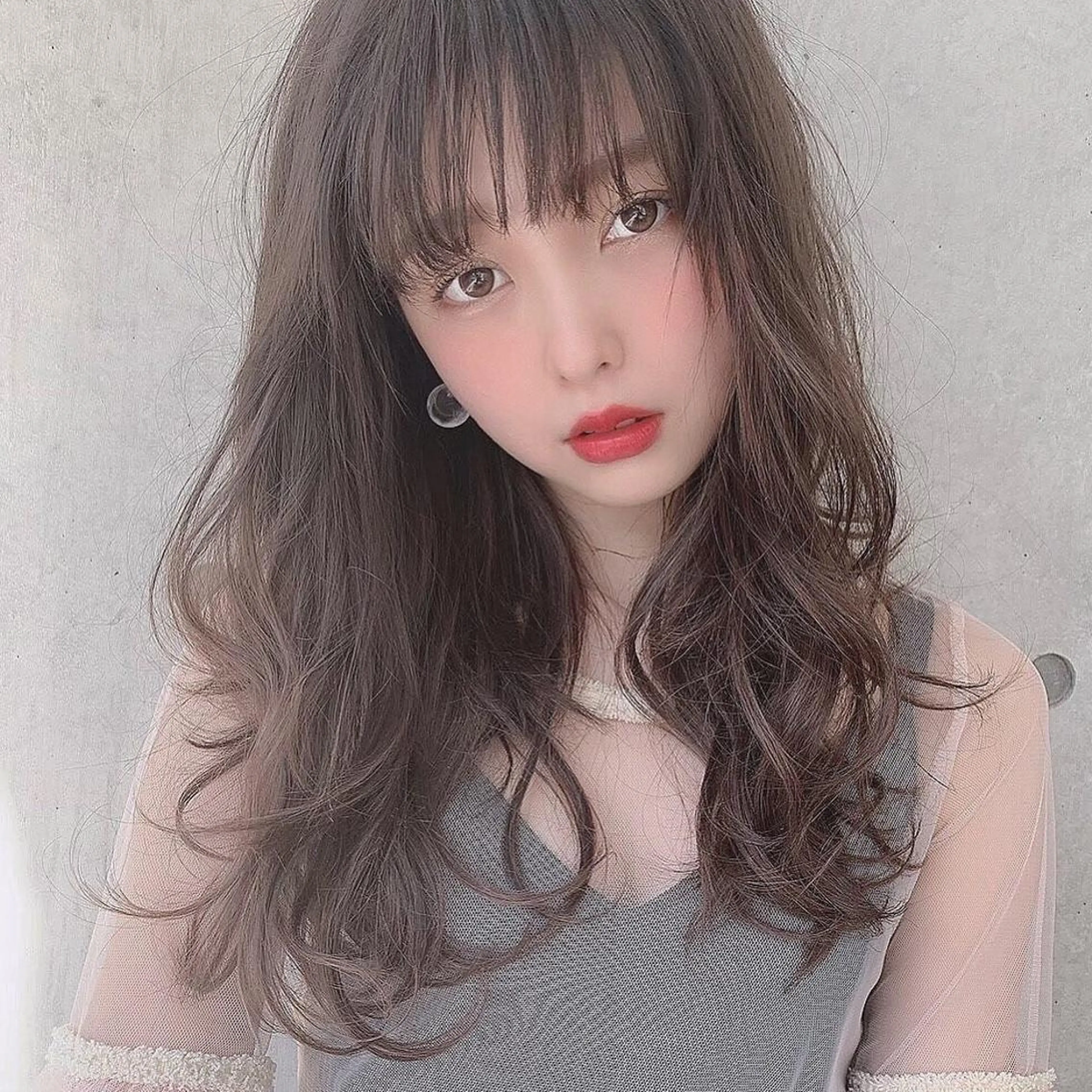 ロング カラー 💕上野美容師☁ ブリーチ💖サワのヘアスタイル