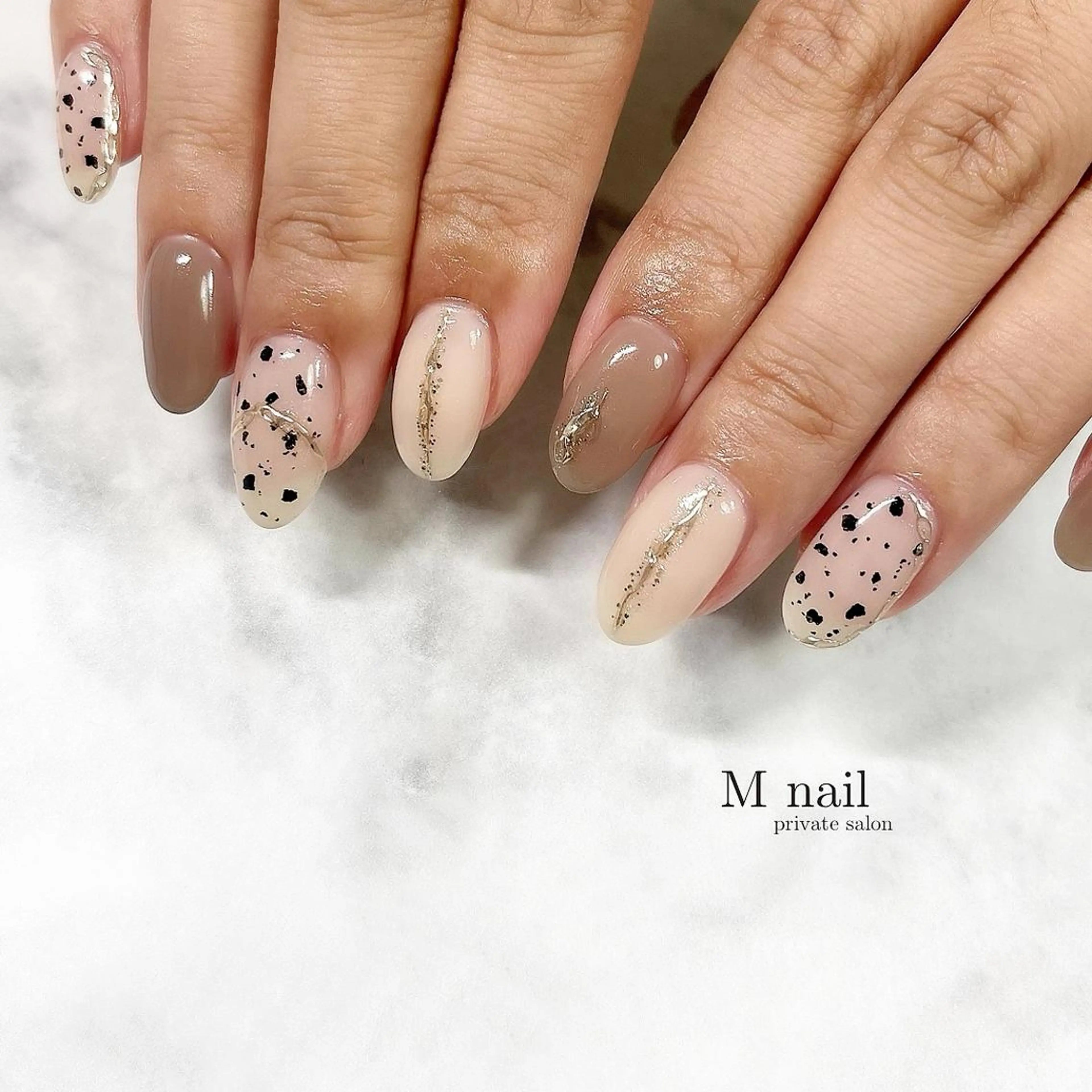 ネイル ハンドネイル M nailのネイルデザイン