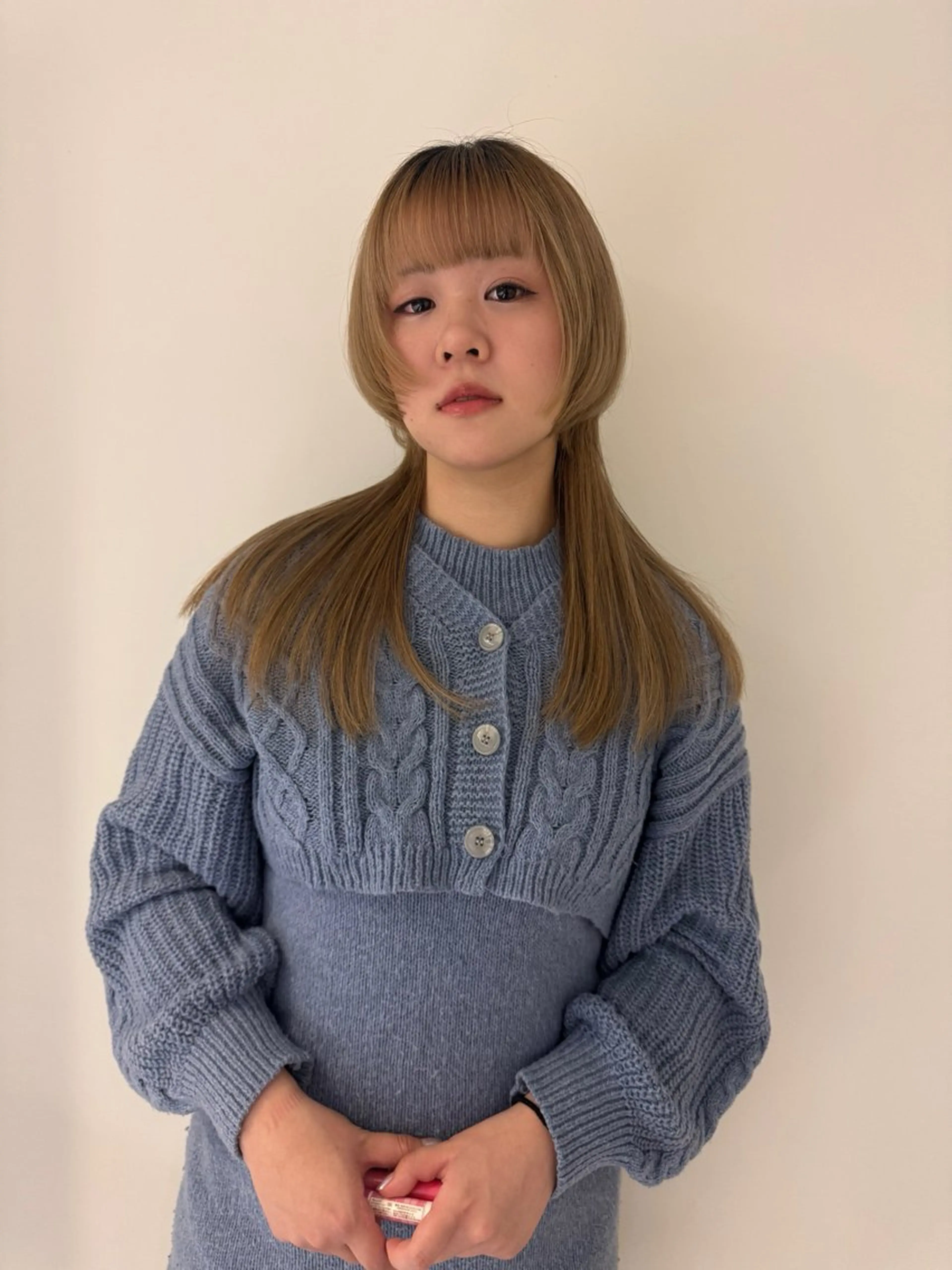 セミロング ショートボブ ボブ 顔周りカット カット トリートメント 似合わせボブ /清水凜のヘアスタイル