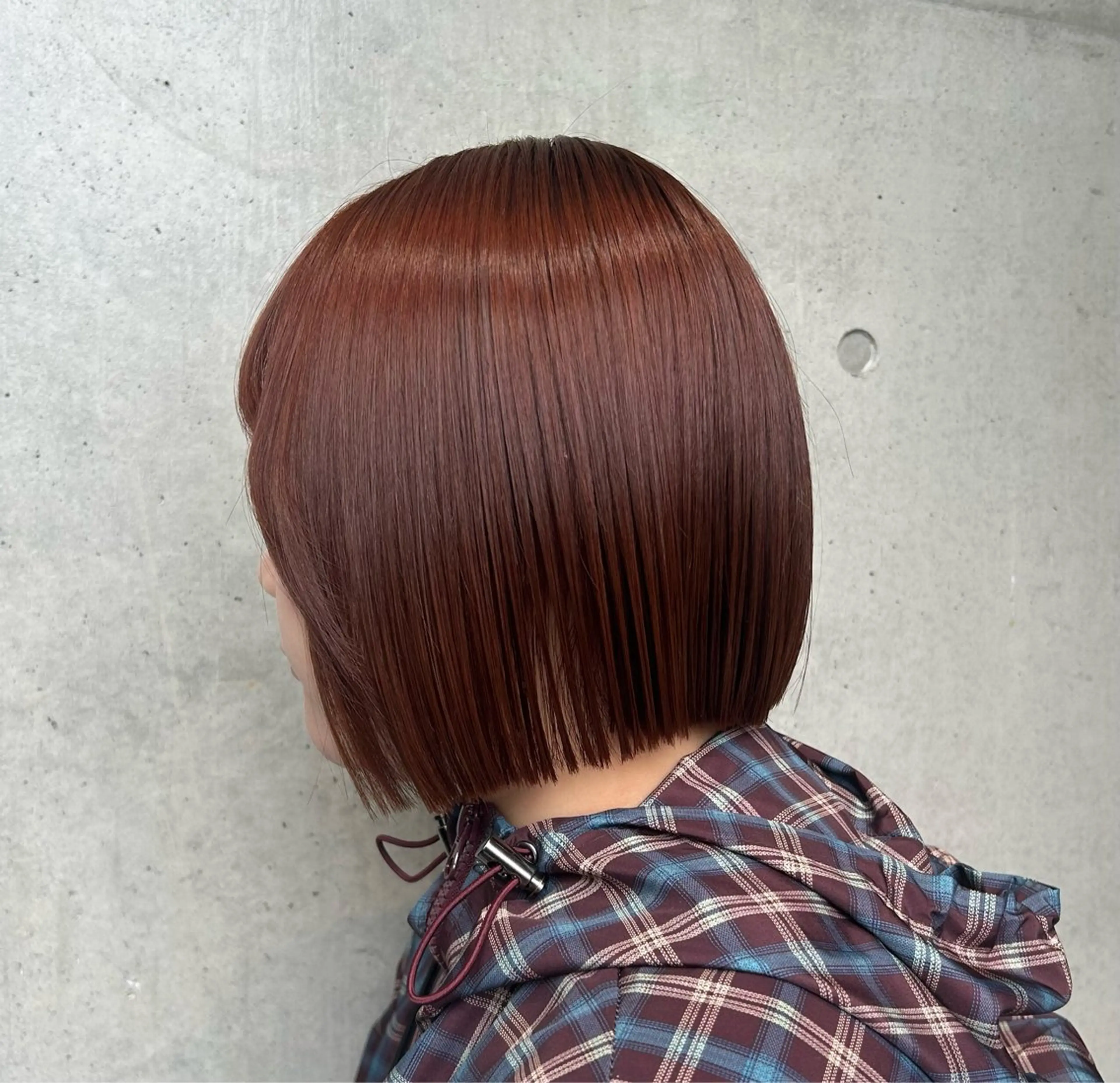 ショート カラー ヘアアレンジ ヘアカラー トリートメント ボブ艶モテカラー🫧 カリンのヘアスタイル