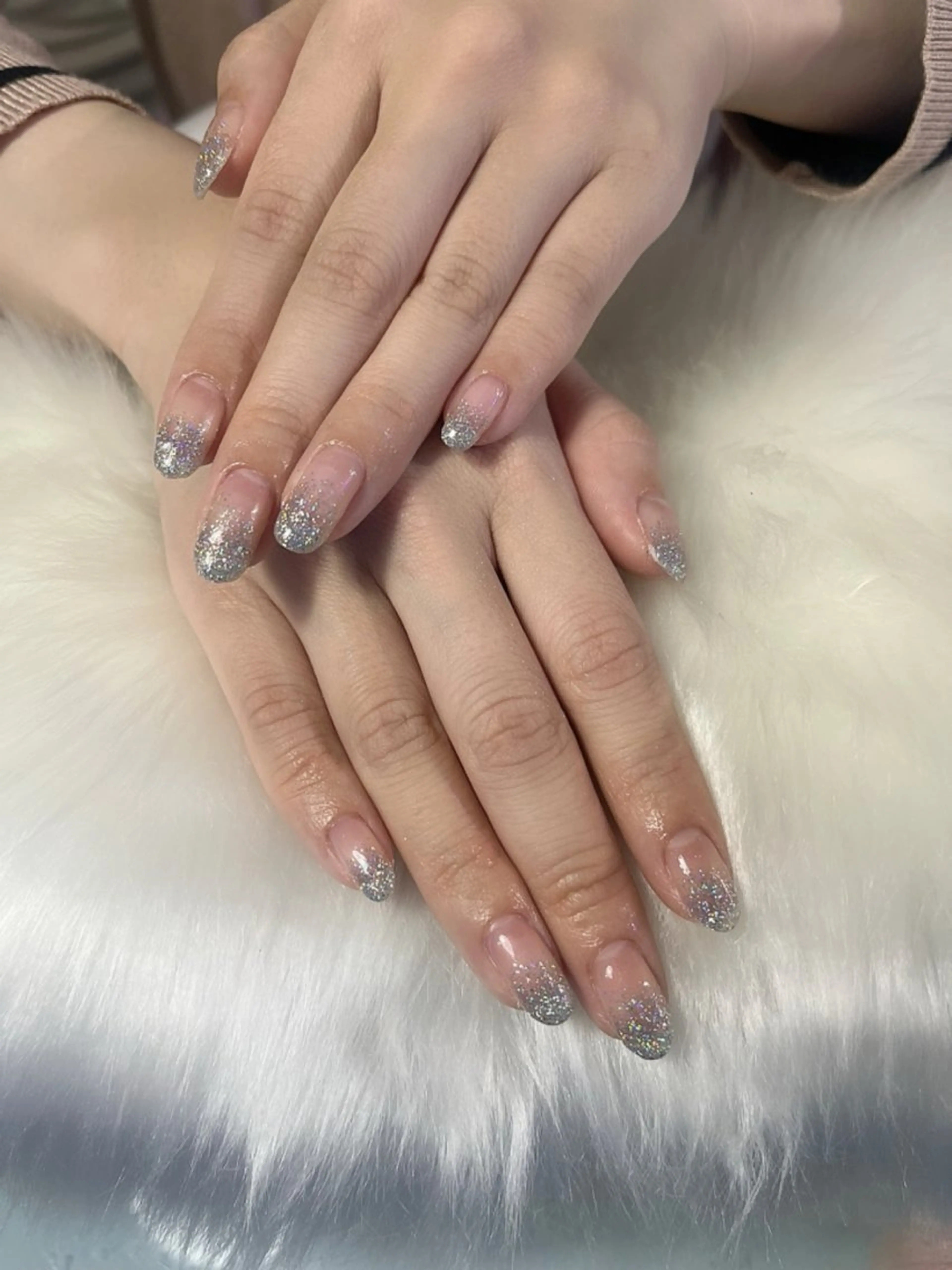 ジェルネイル  ワンカラー  グラデーション💎の写真