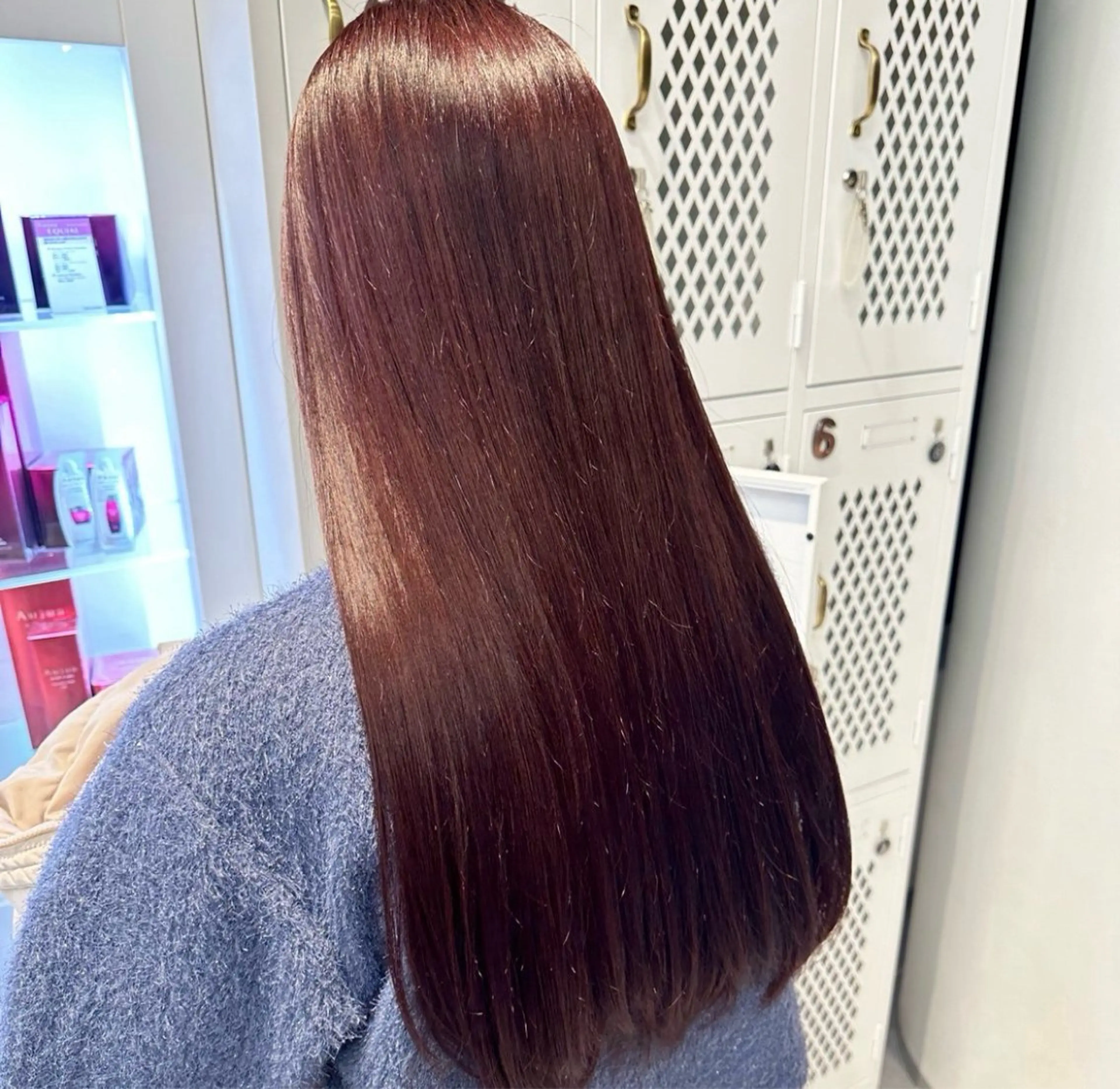 カラー ヘアカラー 似合わせ艶カラー /かなとのヘアスタイル