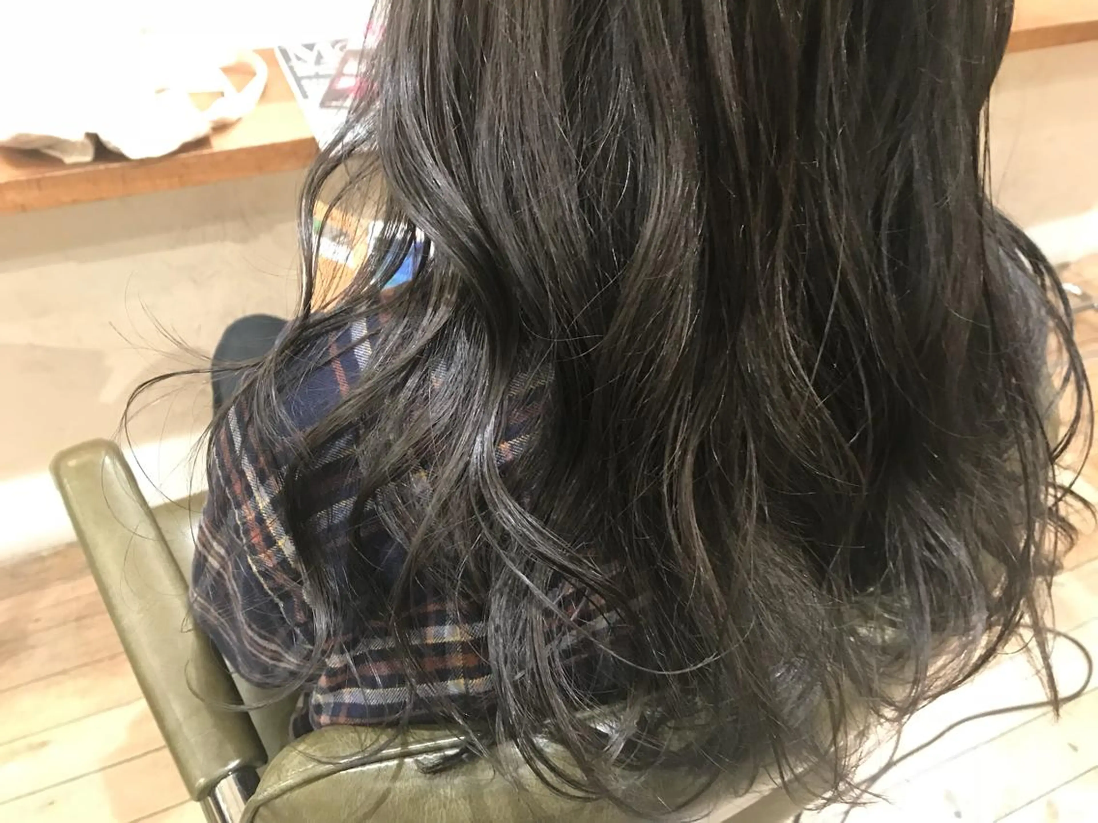 ミディアム オリーブ透明感カラー 表参道/MIKUのヘアスタイル