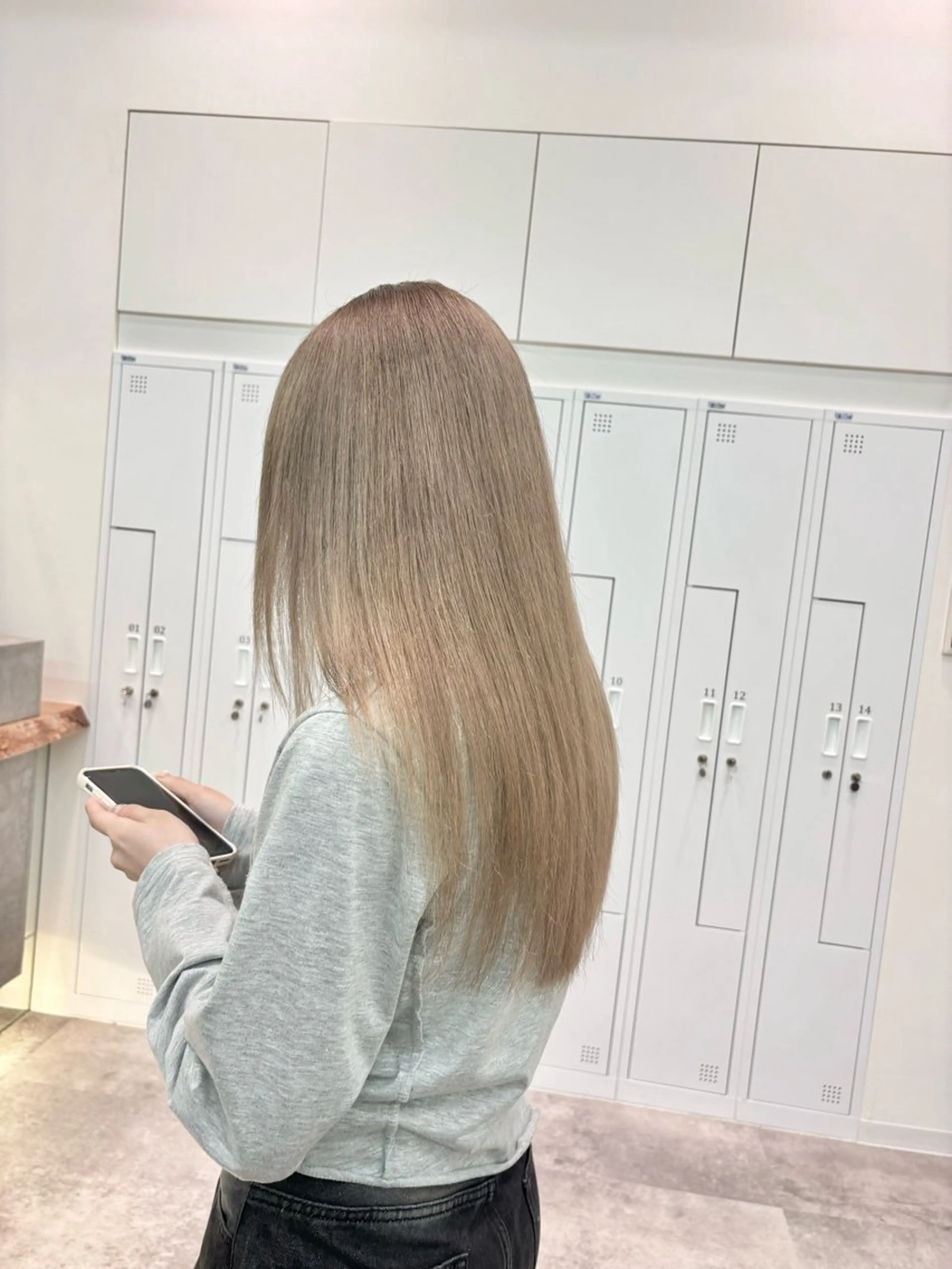 ロング ヘアカラー ALLY所属・🫧透明感カラー🫧 AYANAのヘアスタイル