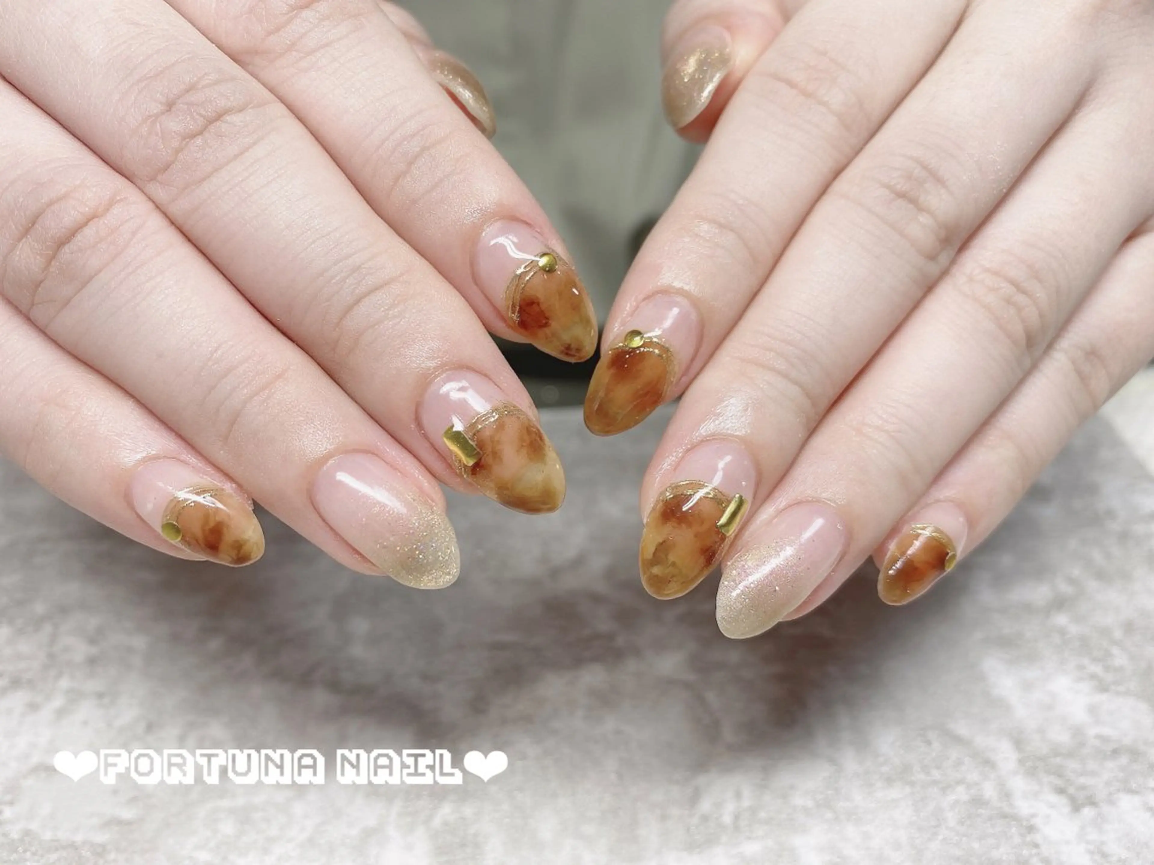 ネイル ハンドネイル ハンドケア Nail •Head スパFortunaのネイルデザイン