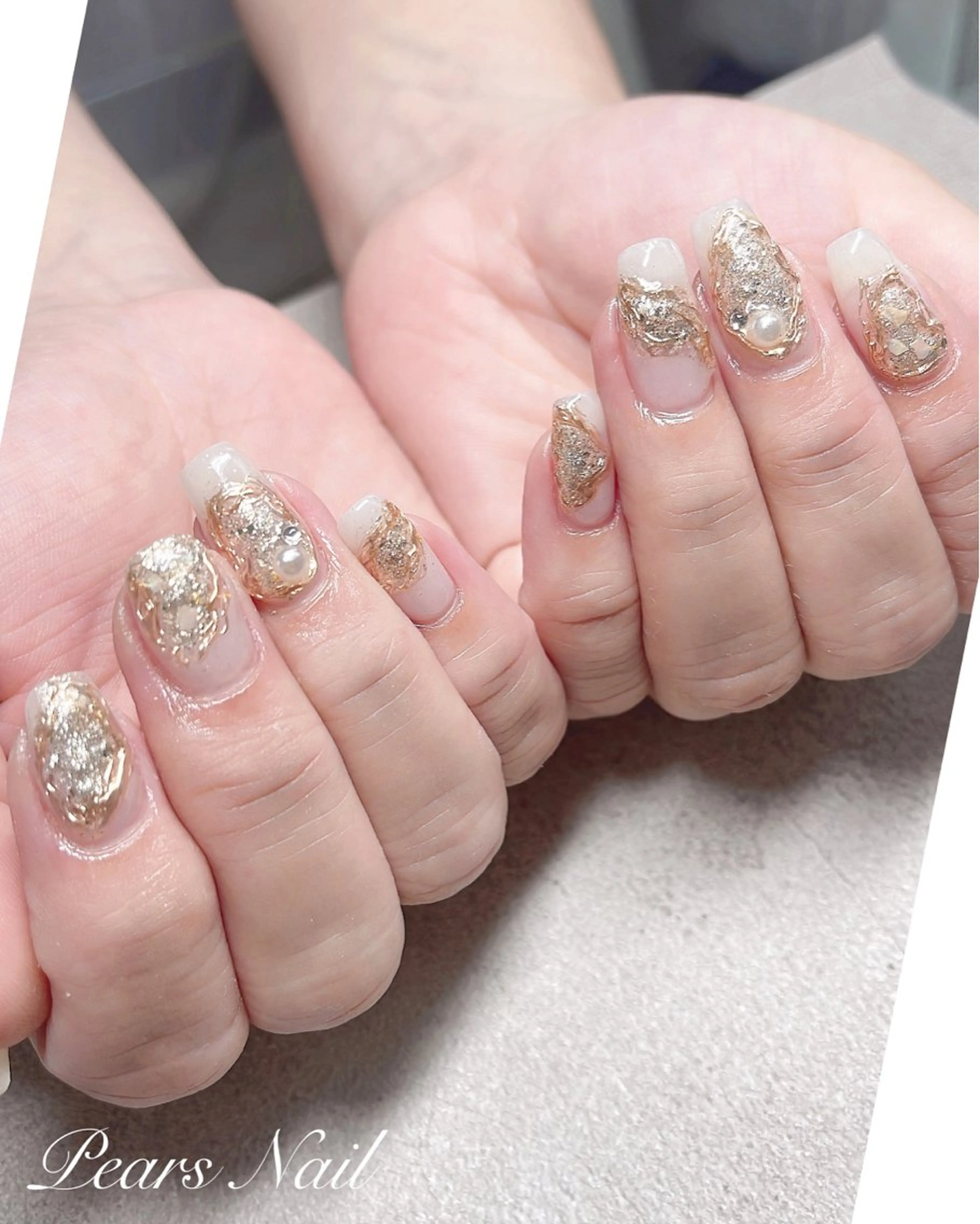 ネイル ハンドネイル Pears Nail MARIのネイルデザイン
