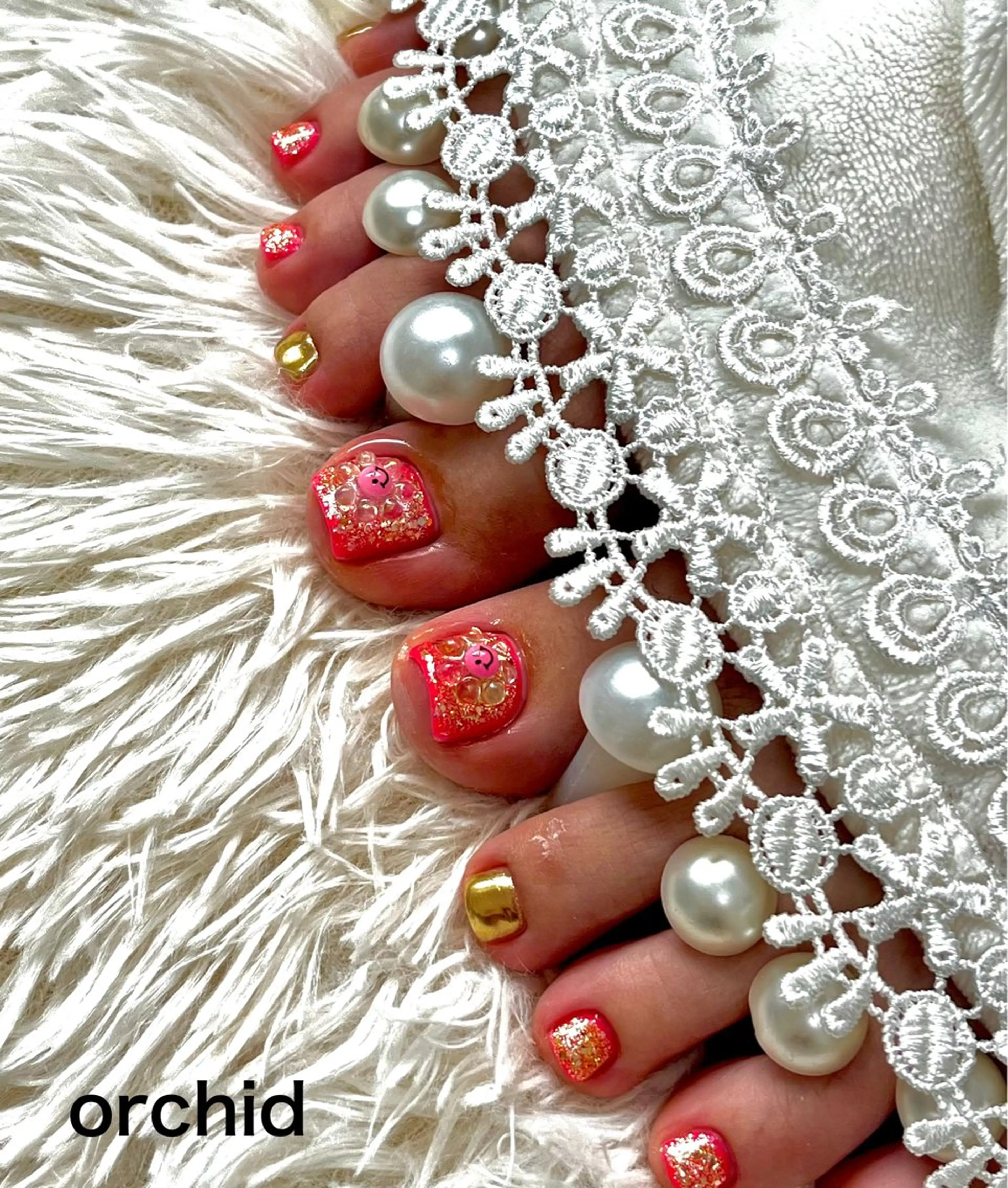 ネイル orchid ♡オーキッドのネイルデザイン