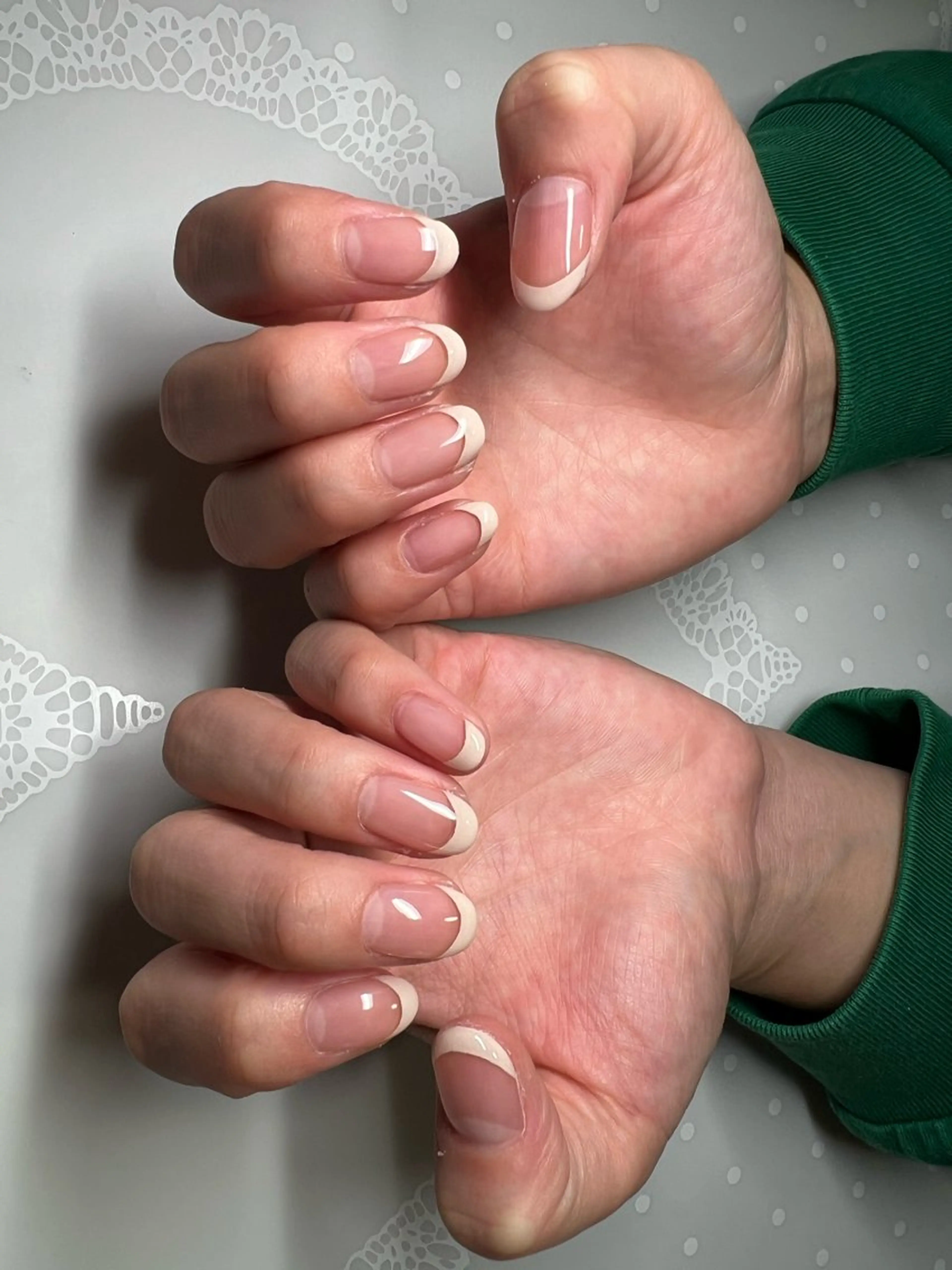 ネイル フレンチネイル tty Nail&Eyelash所属・利光 絵瑠のネイルデザイン