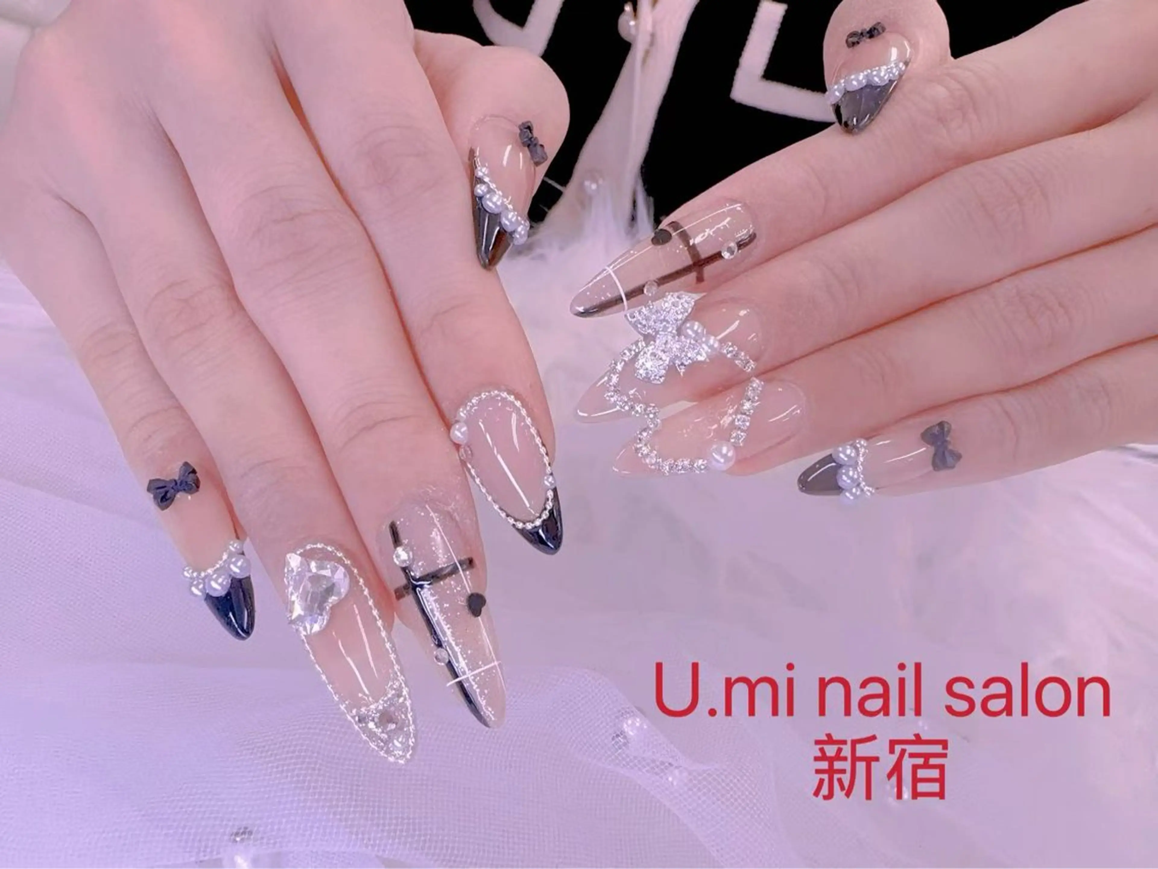 ネイル U・mi  nail salon【長さ出し/パラジェル/持ち込み/定額ネイル/学割U24】所属・Uminail ゆうゆうのネイルデザイン
