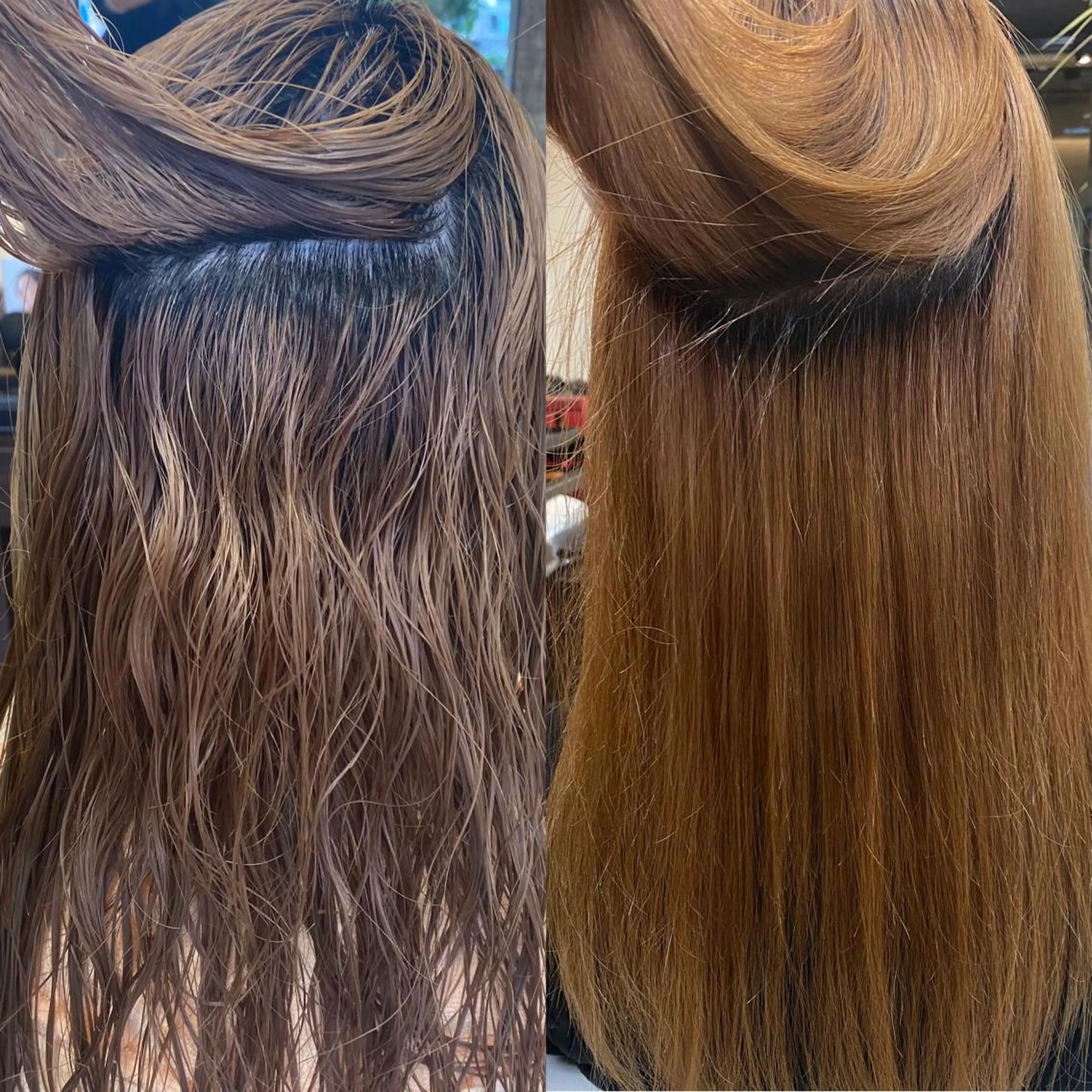 セミロング 縮毛矯正 北川 泰之のヘアスタイル