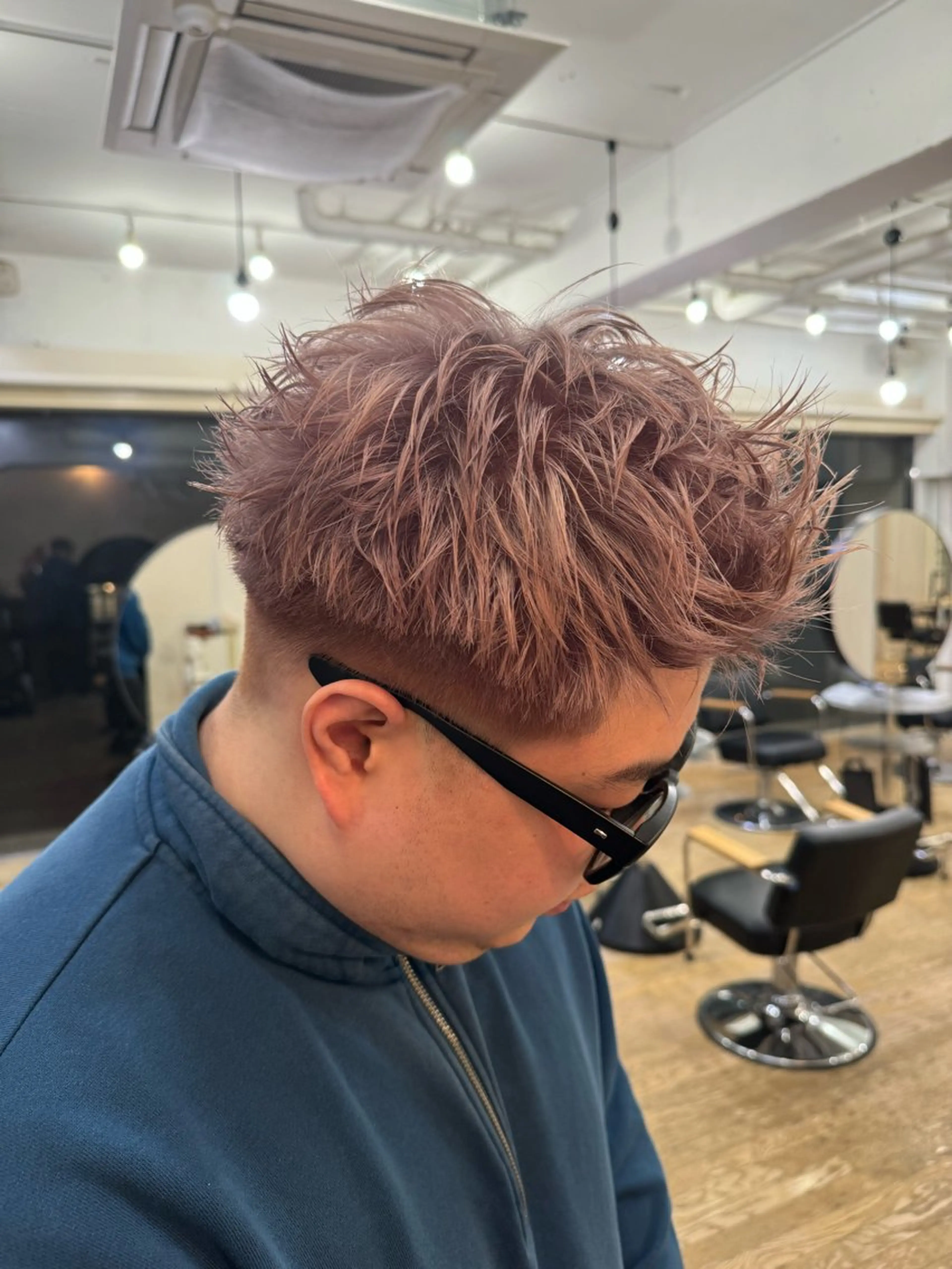 メンズ ヘアカラー パーマモデル募集中 /★RIN★のヘアスタイル