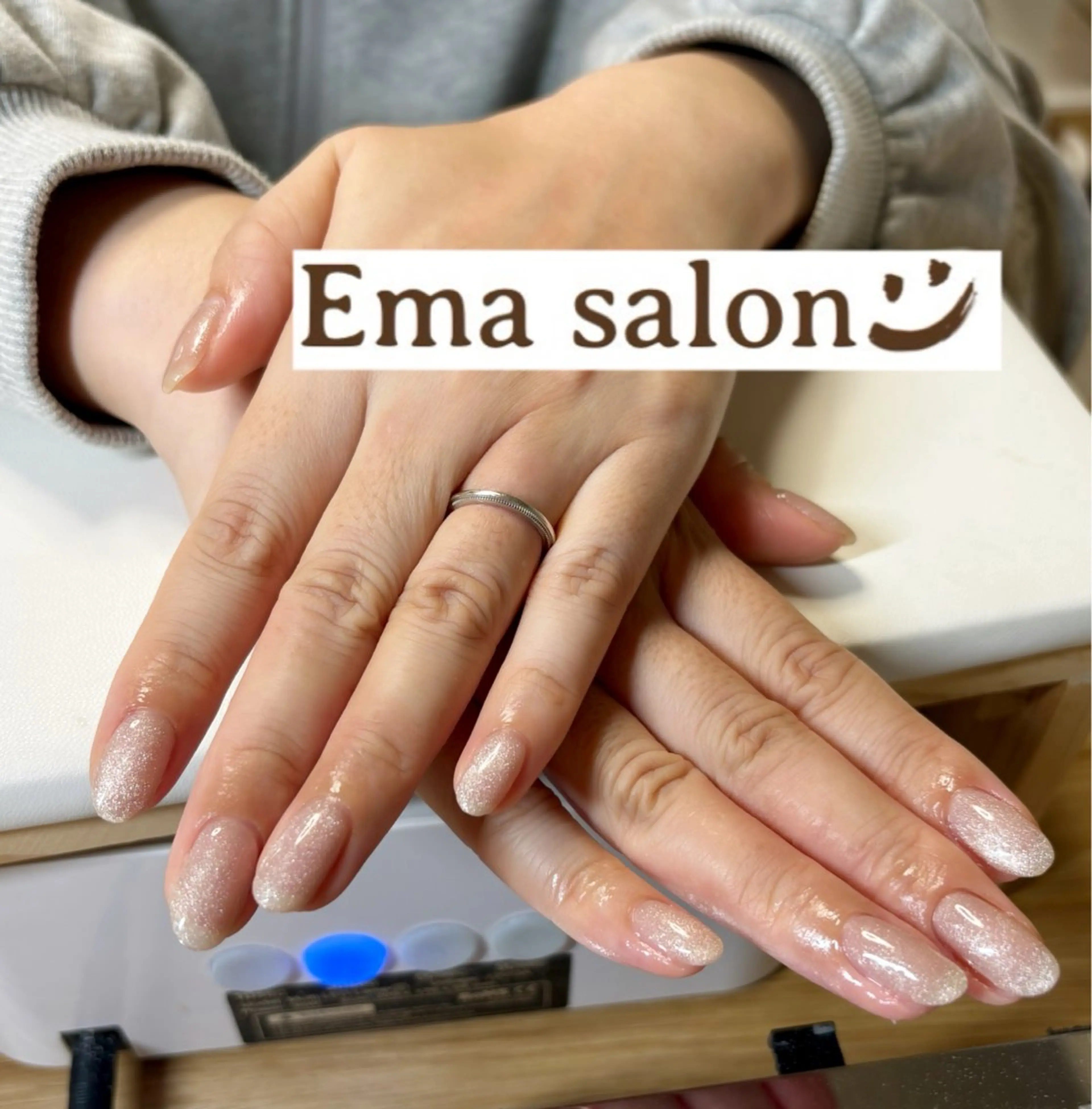 ネイル マグネットネイル マグネットワンカラー ワンカラーネイル Ema salon hiromiのネイルデザイン