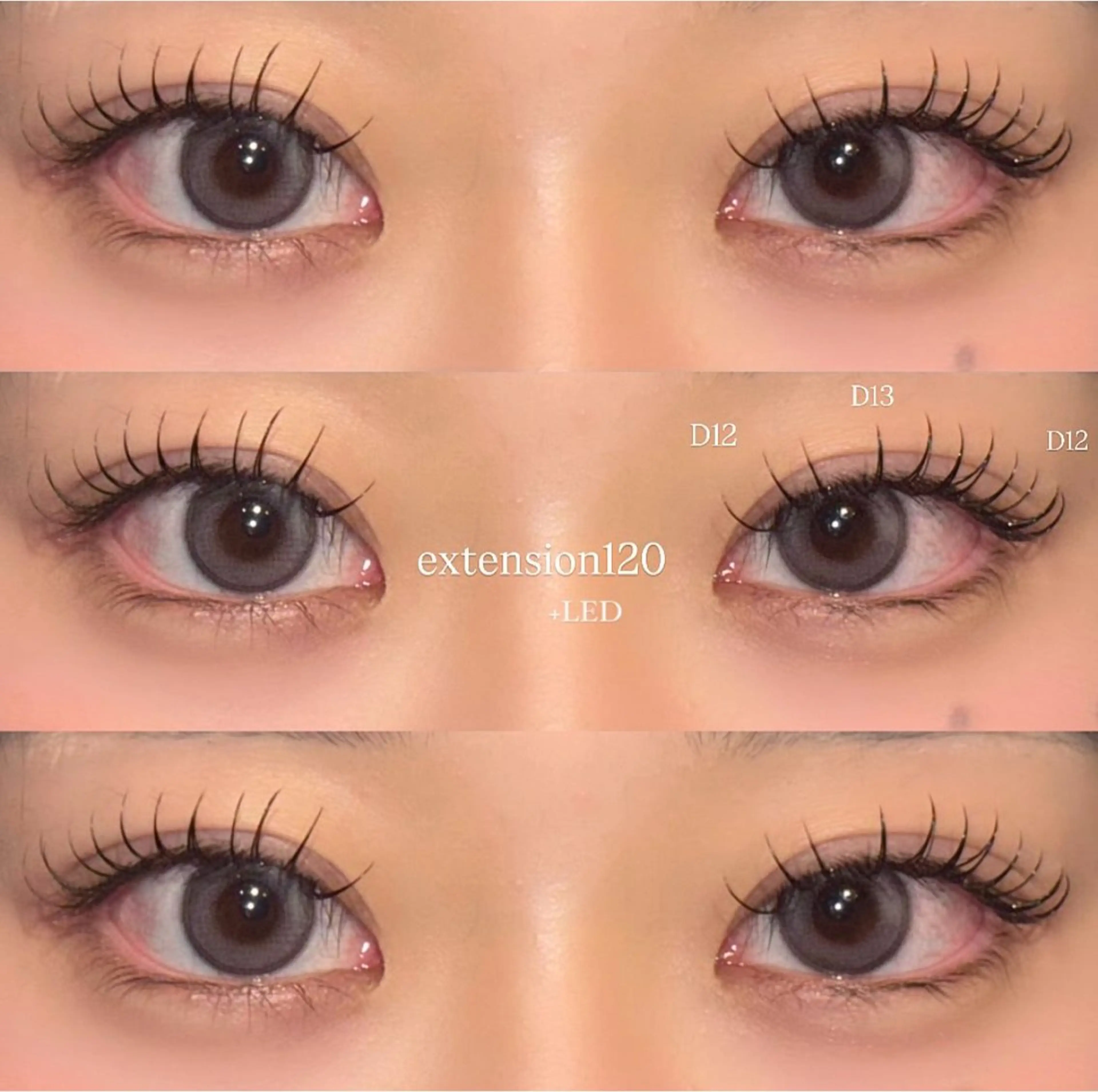 マツエク・マツパ フラットラッシュ まつげパーマ 下まつげエクステ 一重×まつ毛パーマ マツエク NORA senaのマツエク・マツパデザイン