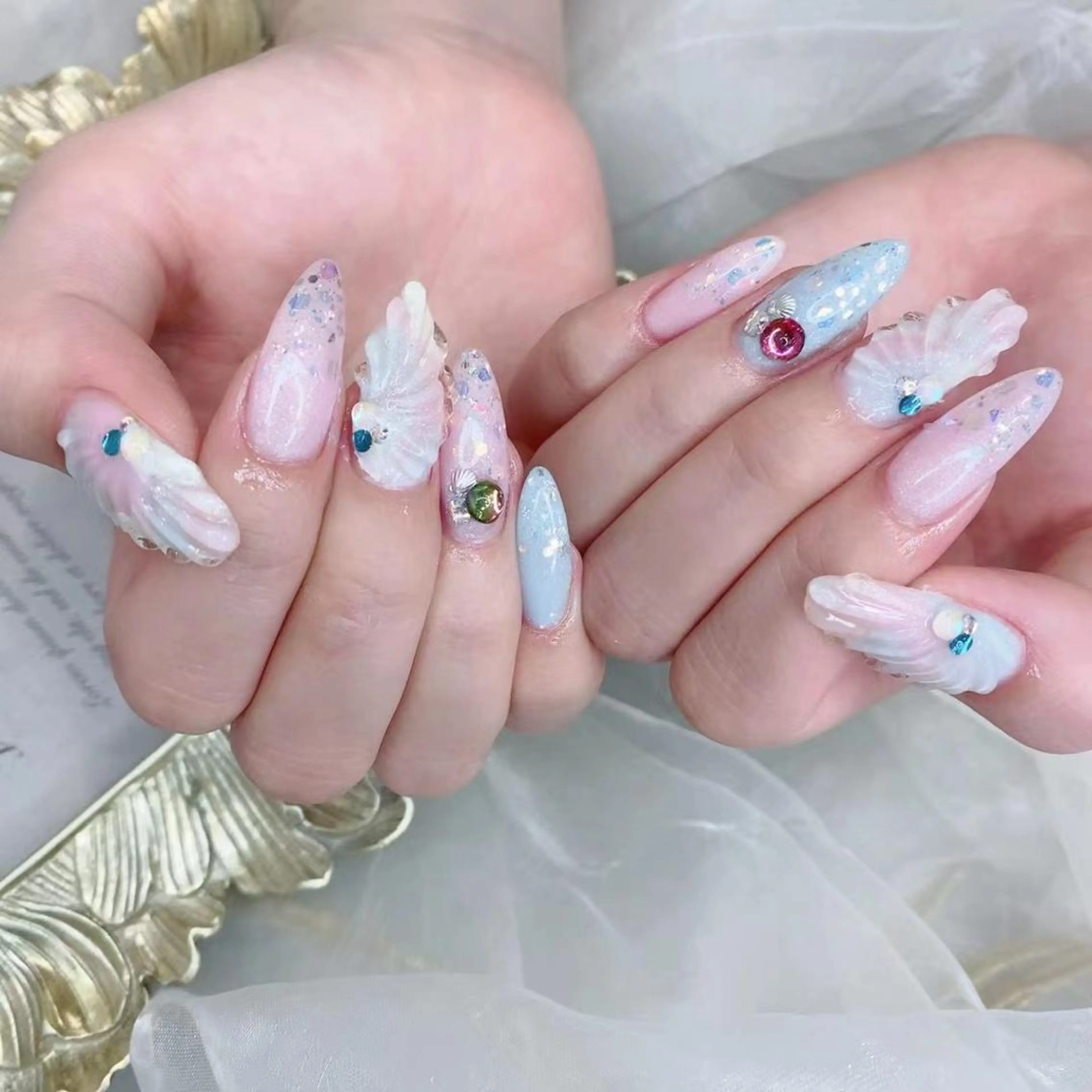 ネイル パステルネイル Babarla Nailのネイルデザイン