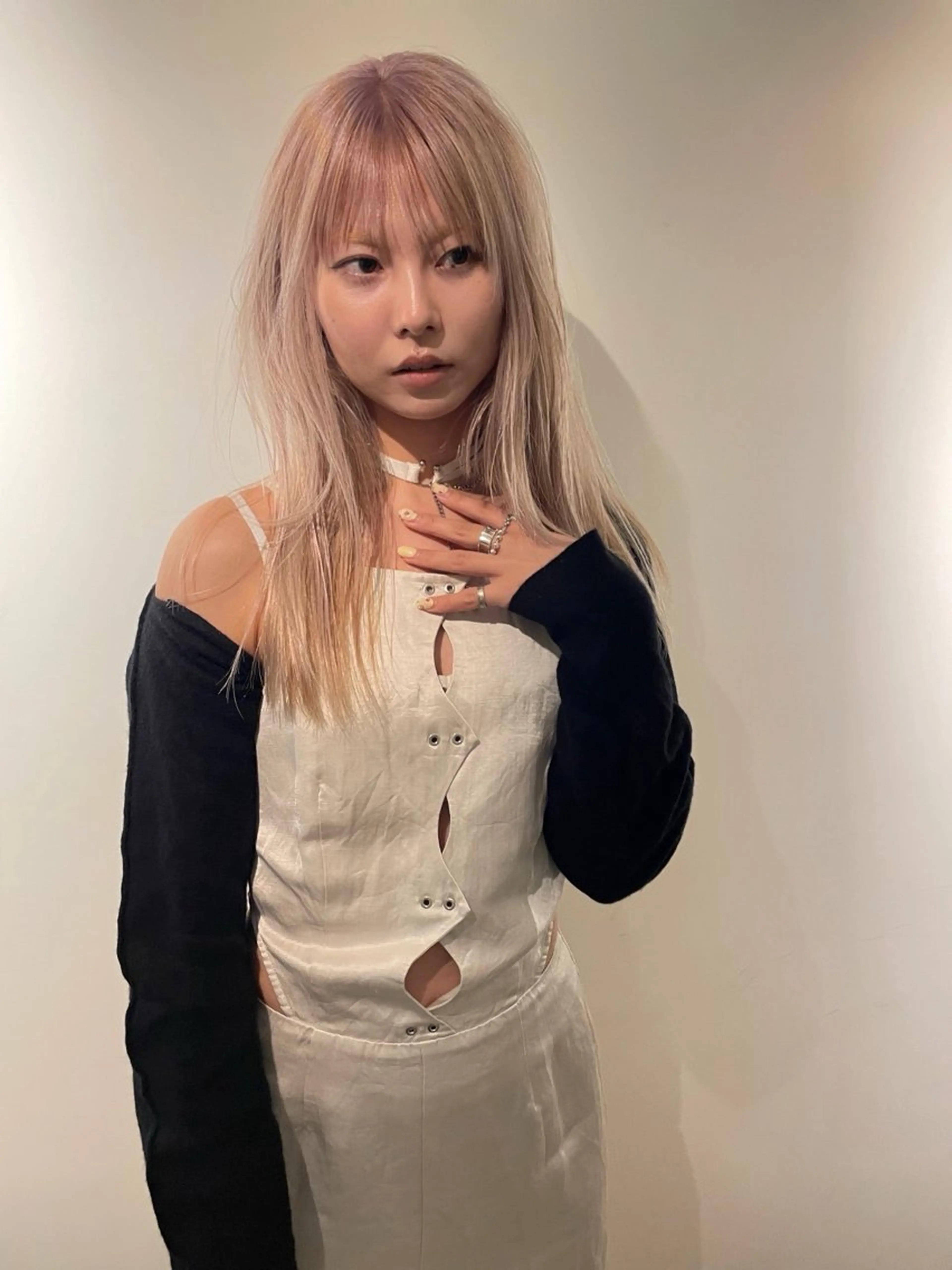 ロング カラー ボブ／ルーズパーマ 🪶remiのヘアスタイル