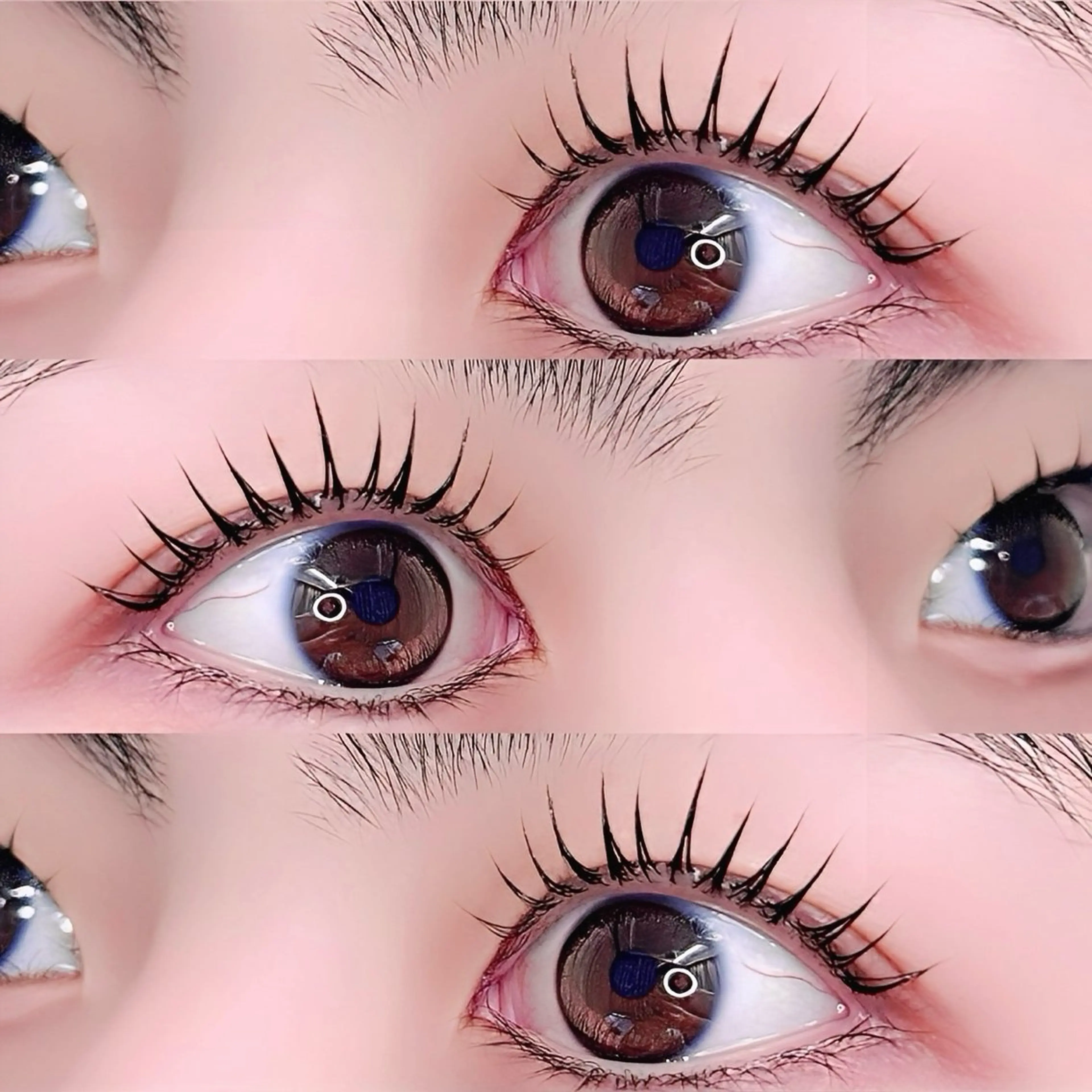 マツエク・マツパ ナチュラル パリジェンヌラッシュリフト NANAMI🖤 ‎のマツエク・マツパデザイン