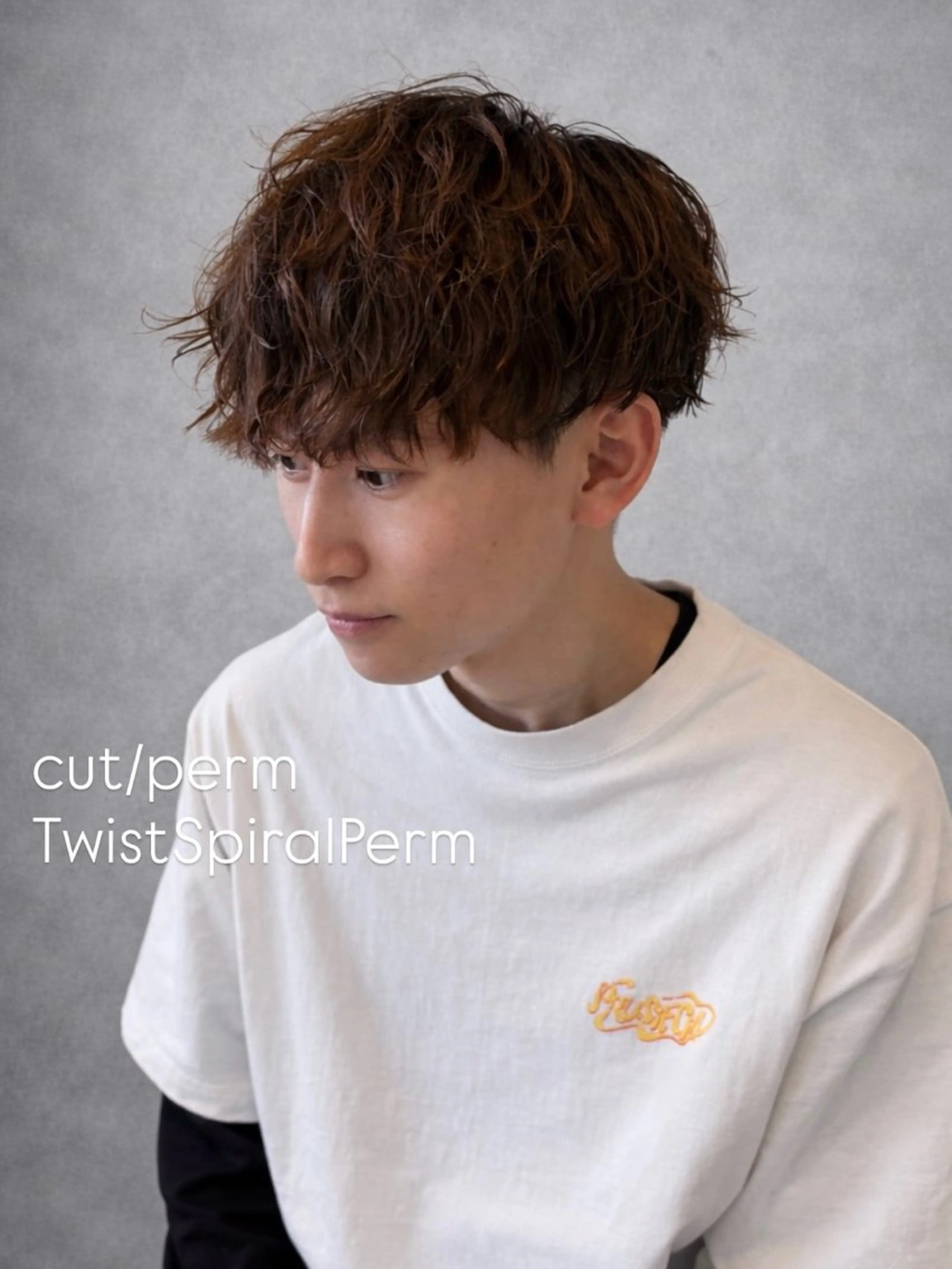 ショート カット パーマ 💞暖色艶カラー/ ホウツキカナ🍒のヘアスタイル