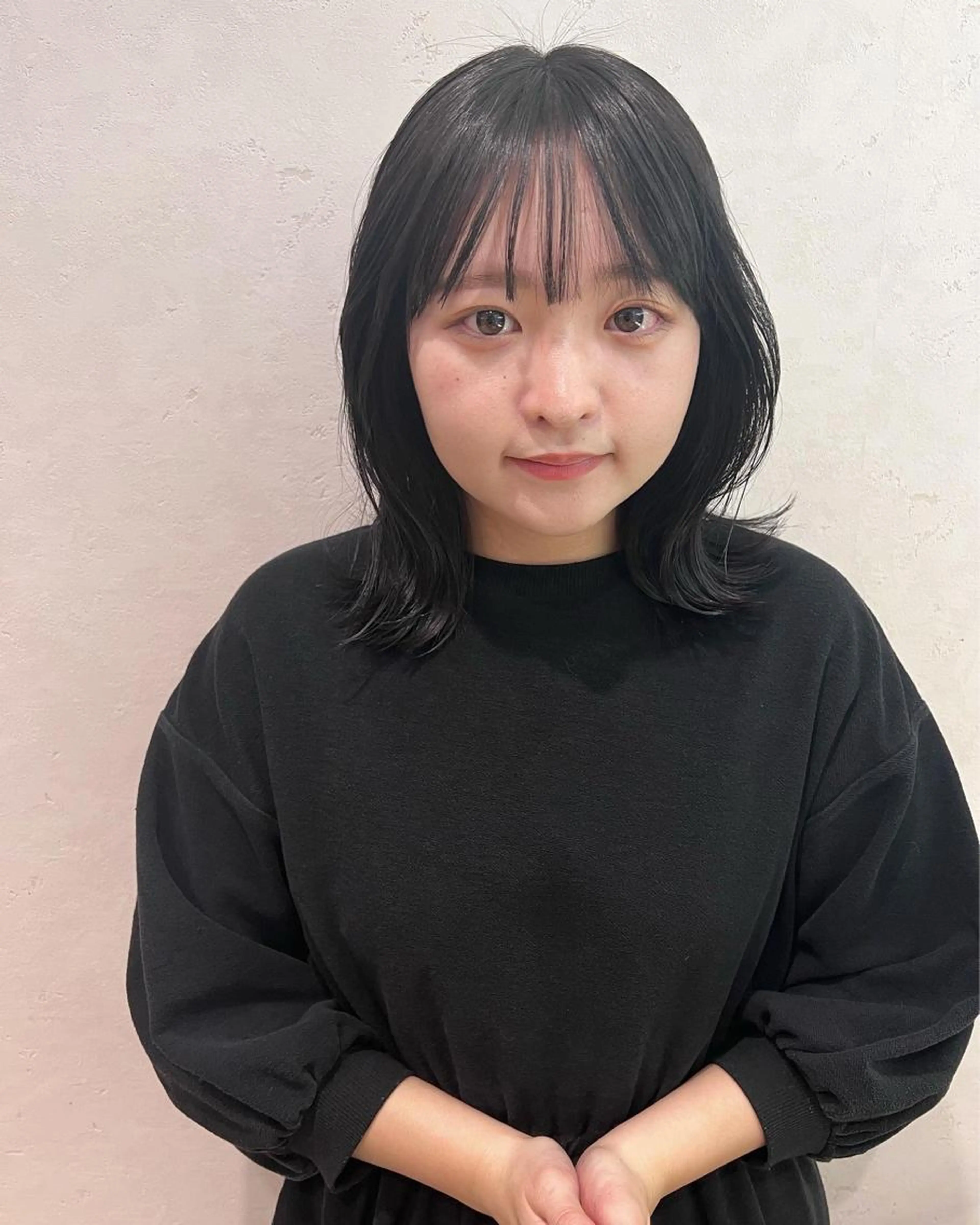 前髪カット+髪質改善トリートメントの写真