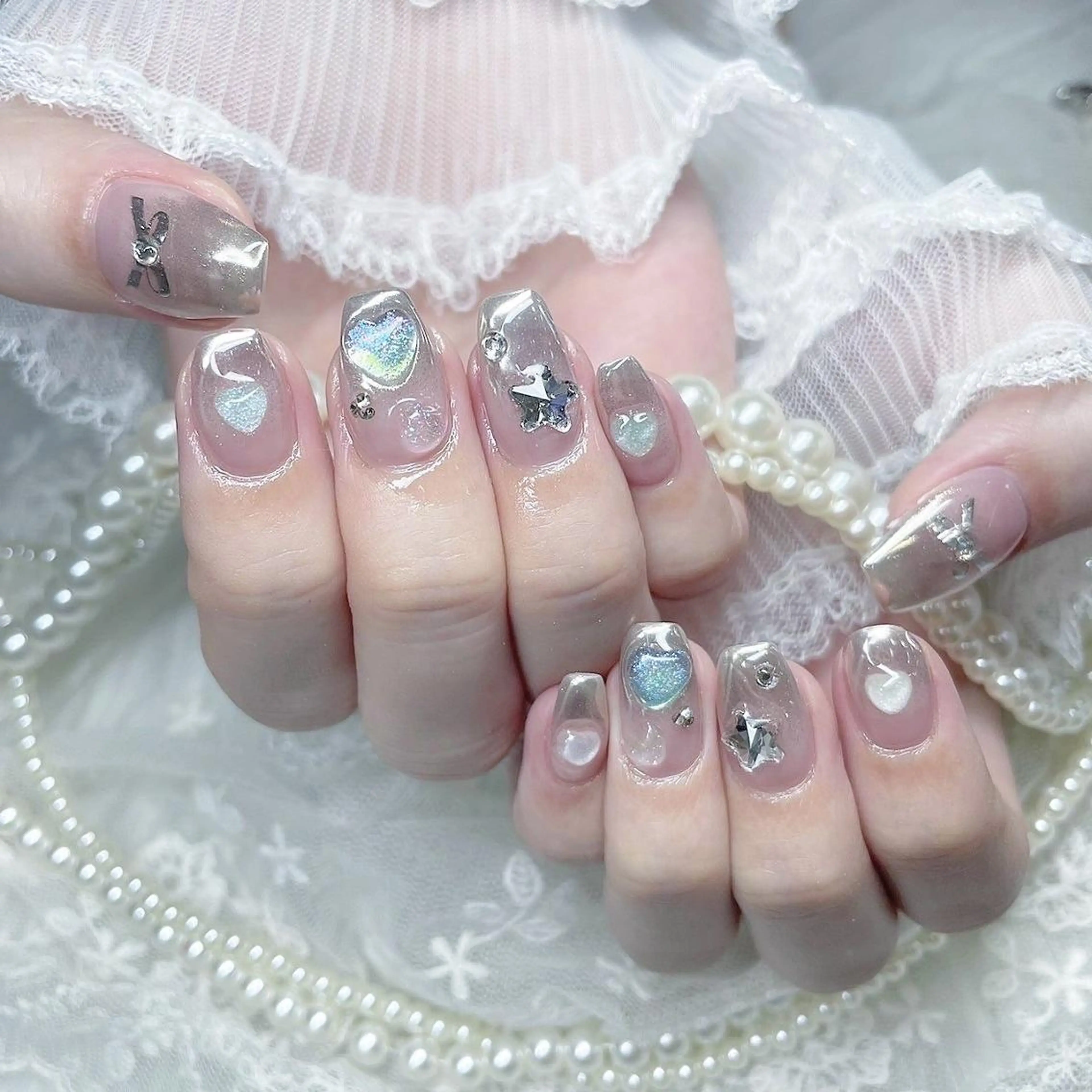 ネイル M.Y ネイル🩷のネイルデザイン