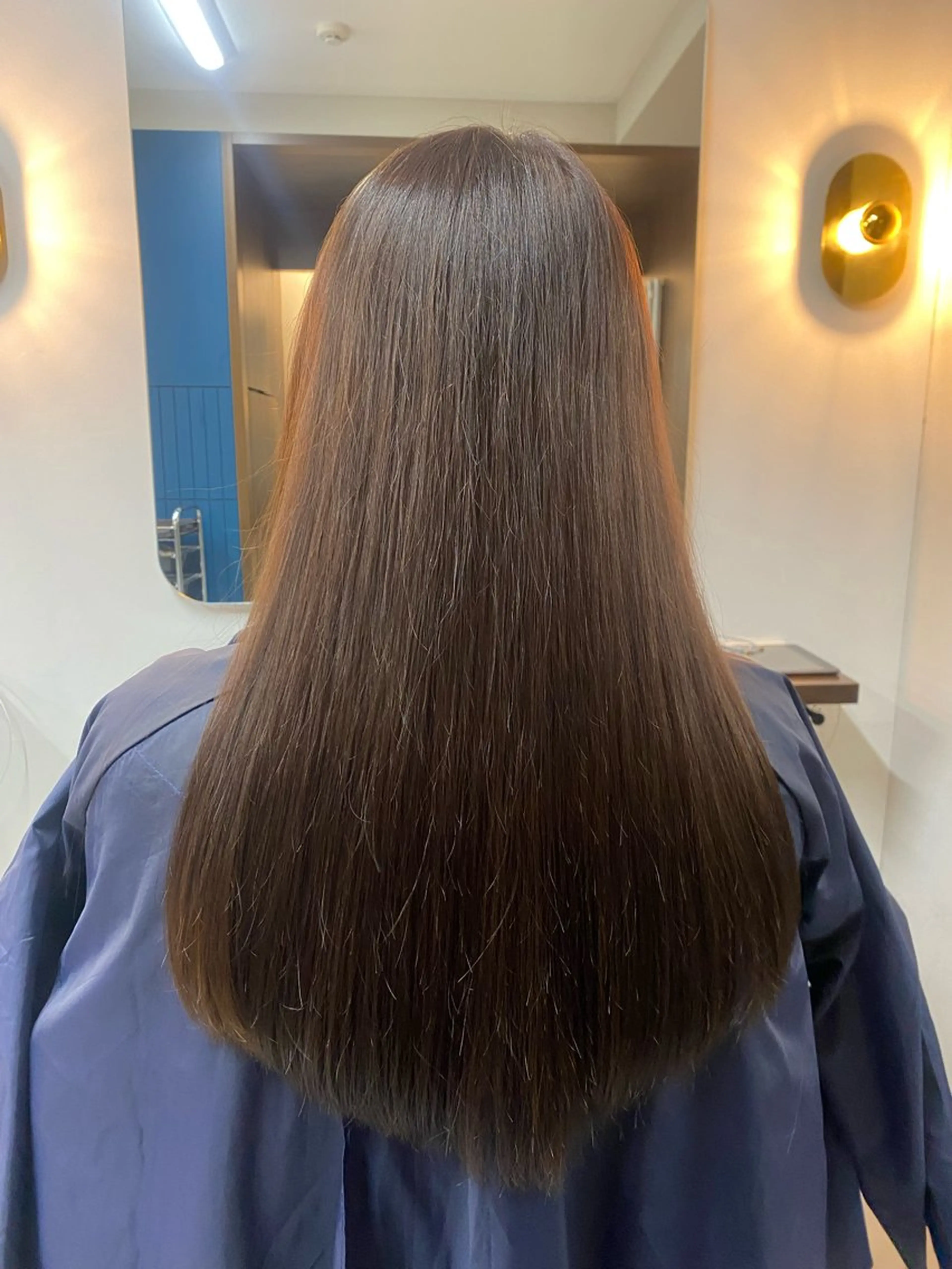ロング カット ヘアカラー トリートメント 🦄艶髪育毛🌟毛髪 診断/セット/駒井のヘアスタイル