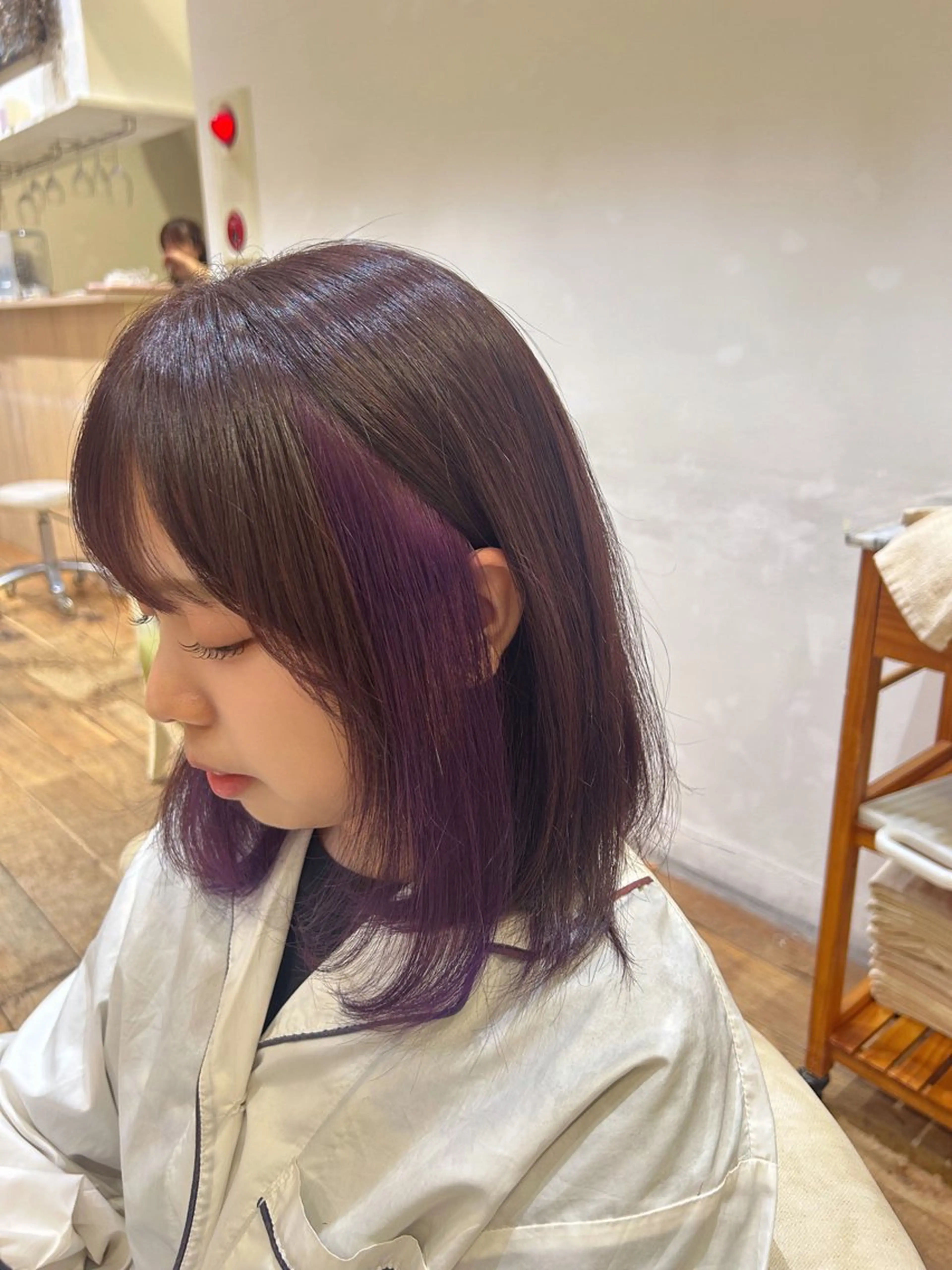 カラー 市吉 杏奈のヘアスタイル