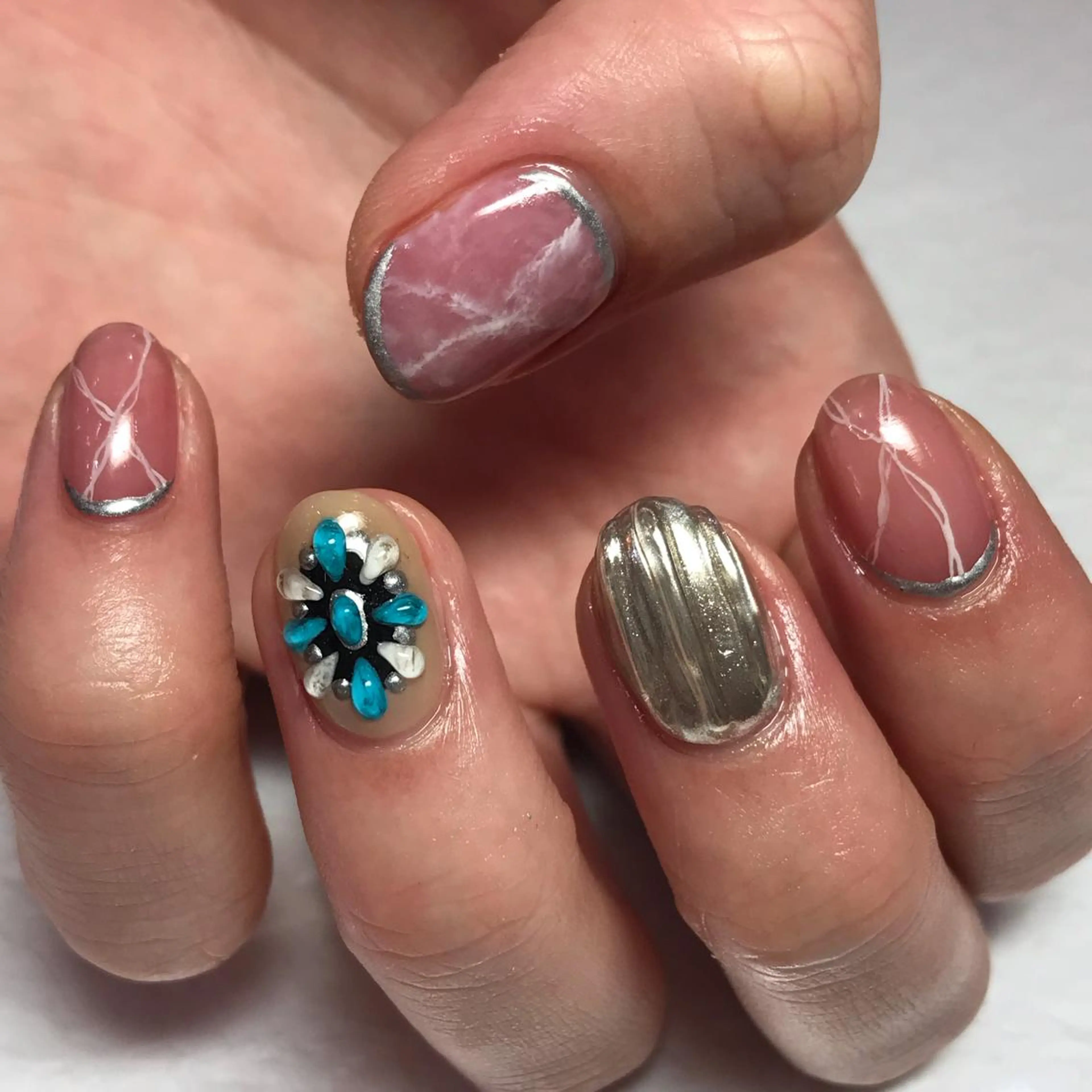 ネイル ハンドネイル 💅chainail _aiのネイルデザイン