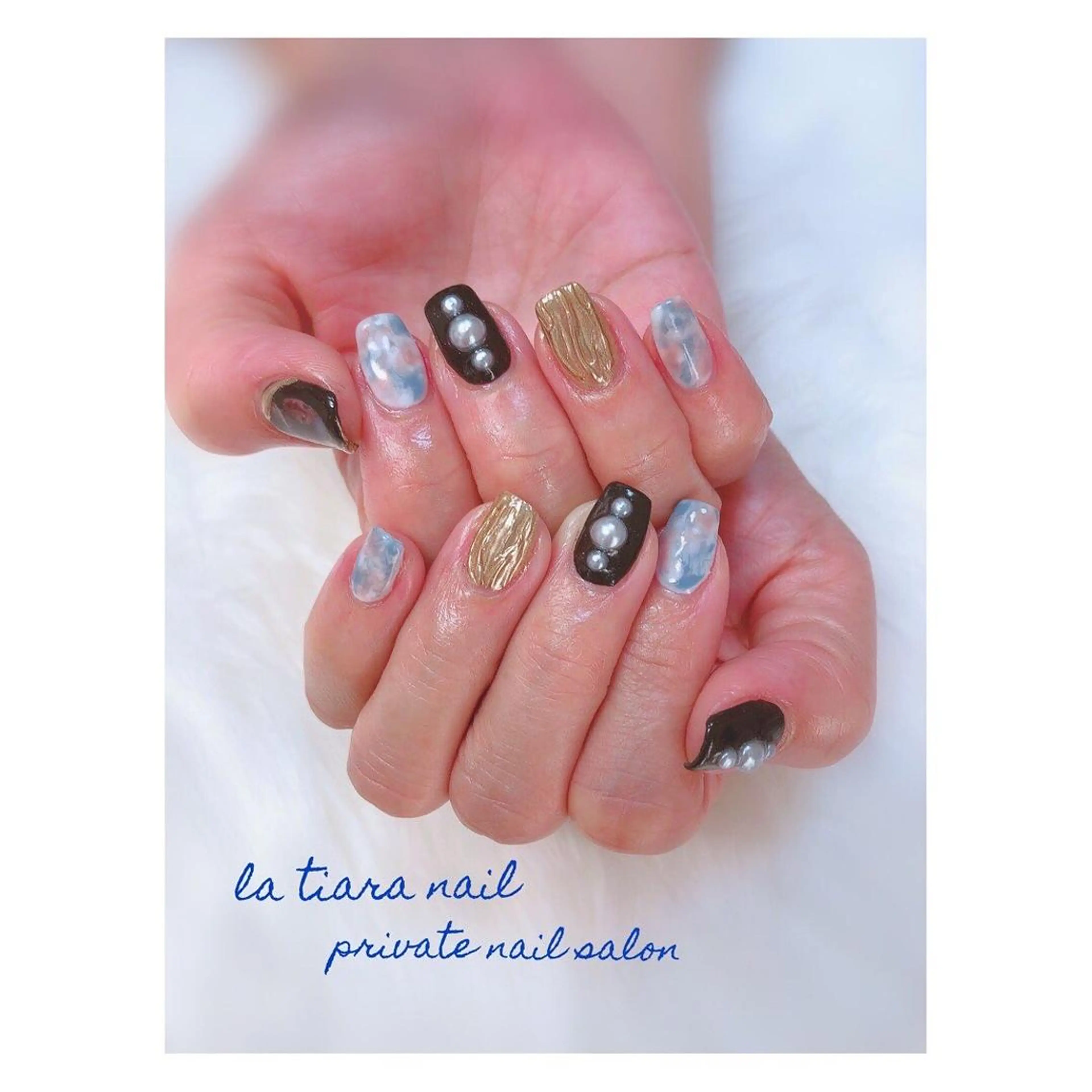 ネイル Blue bird  nailのネイルデザイン