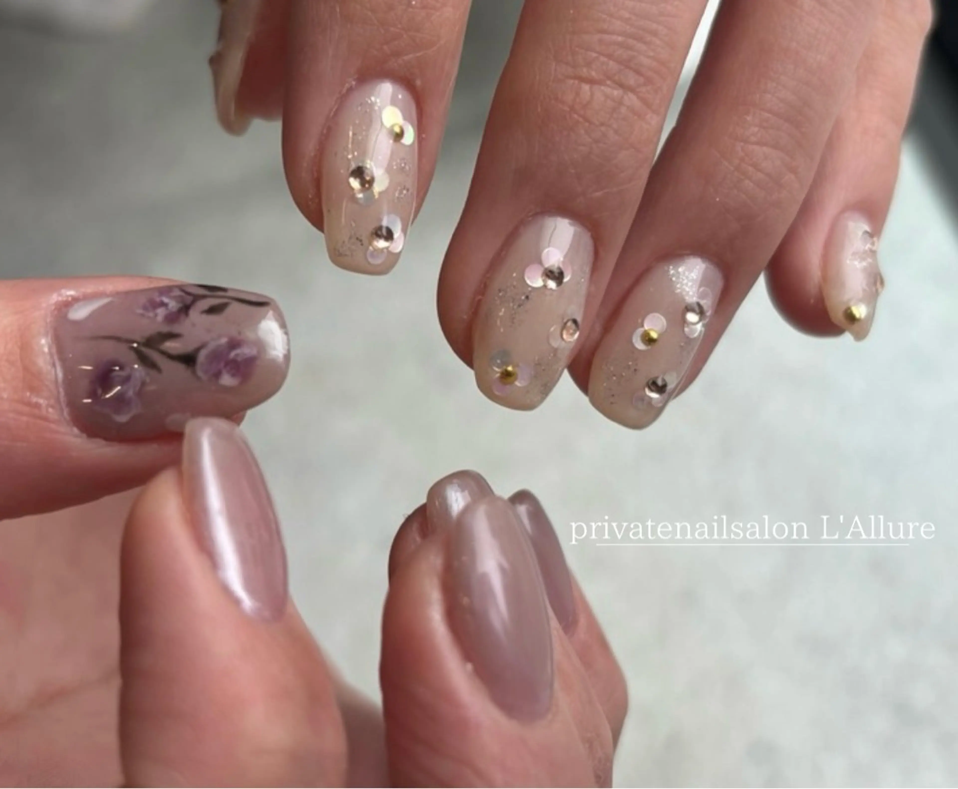 ネイル ハンドネイル nailsalon -L'Allure-のネイルデザイン