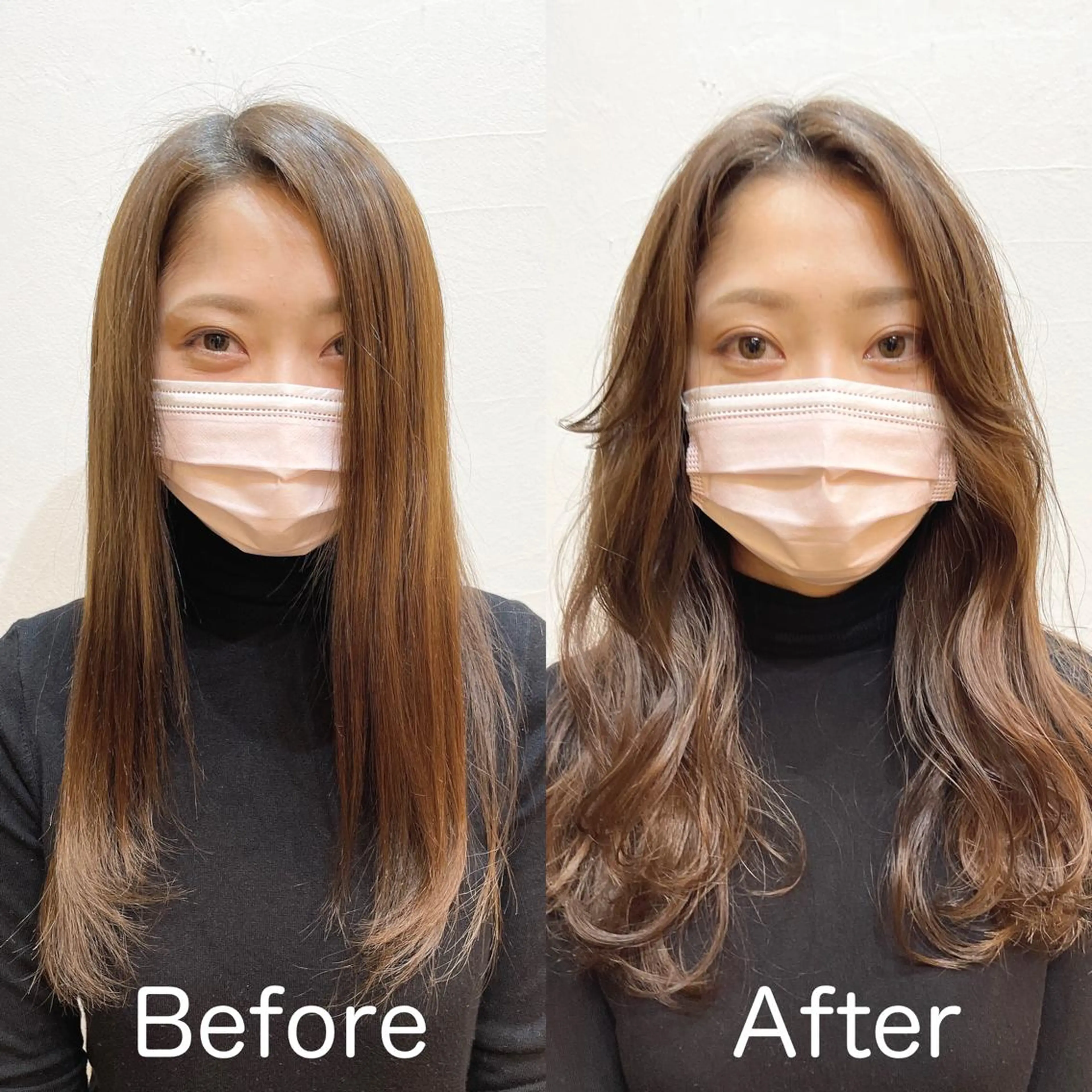 ロング レイヤーカット 小顔カット レイヤーカット/ 田中 しょうのヘアスタイル