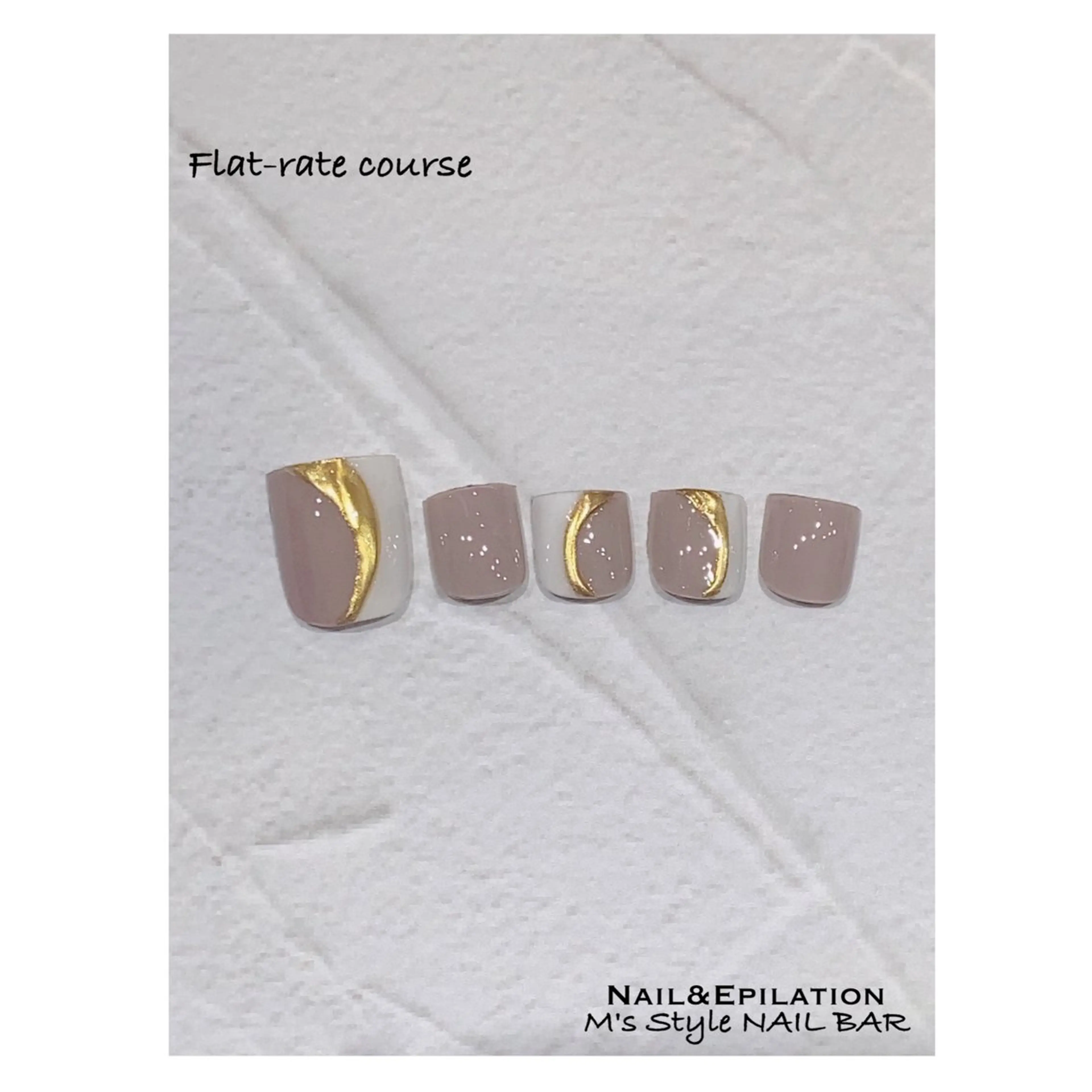 ネイル 成人式 フットネイル フレンチネイル ジェルネイル 韓国ネイル フットネイル M's Style NAIL BARのネイルデザイン