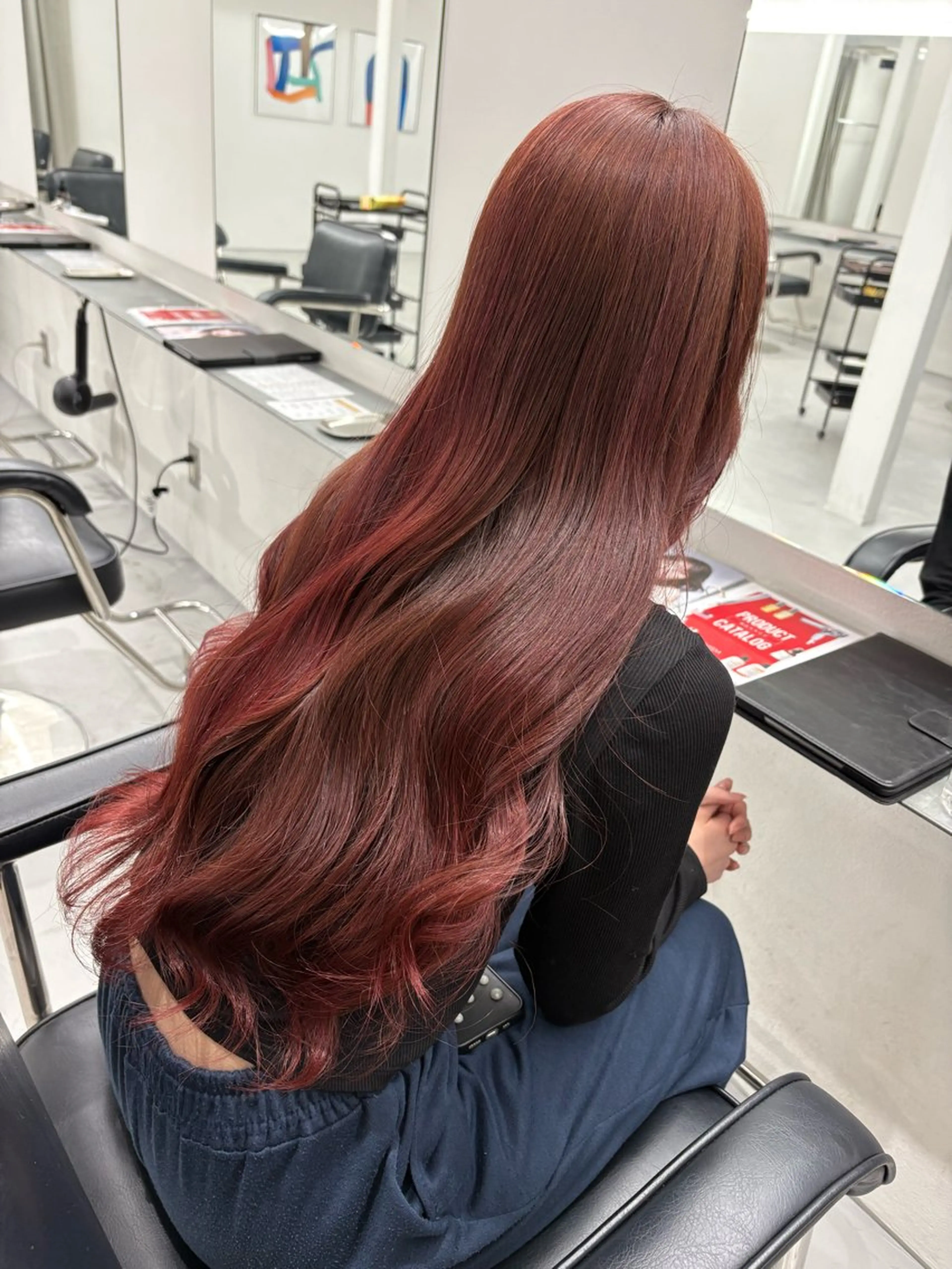 ロング カラー カットモデル募集中/ 新潟万代/美羽⭐️のヘアスタイル