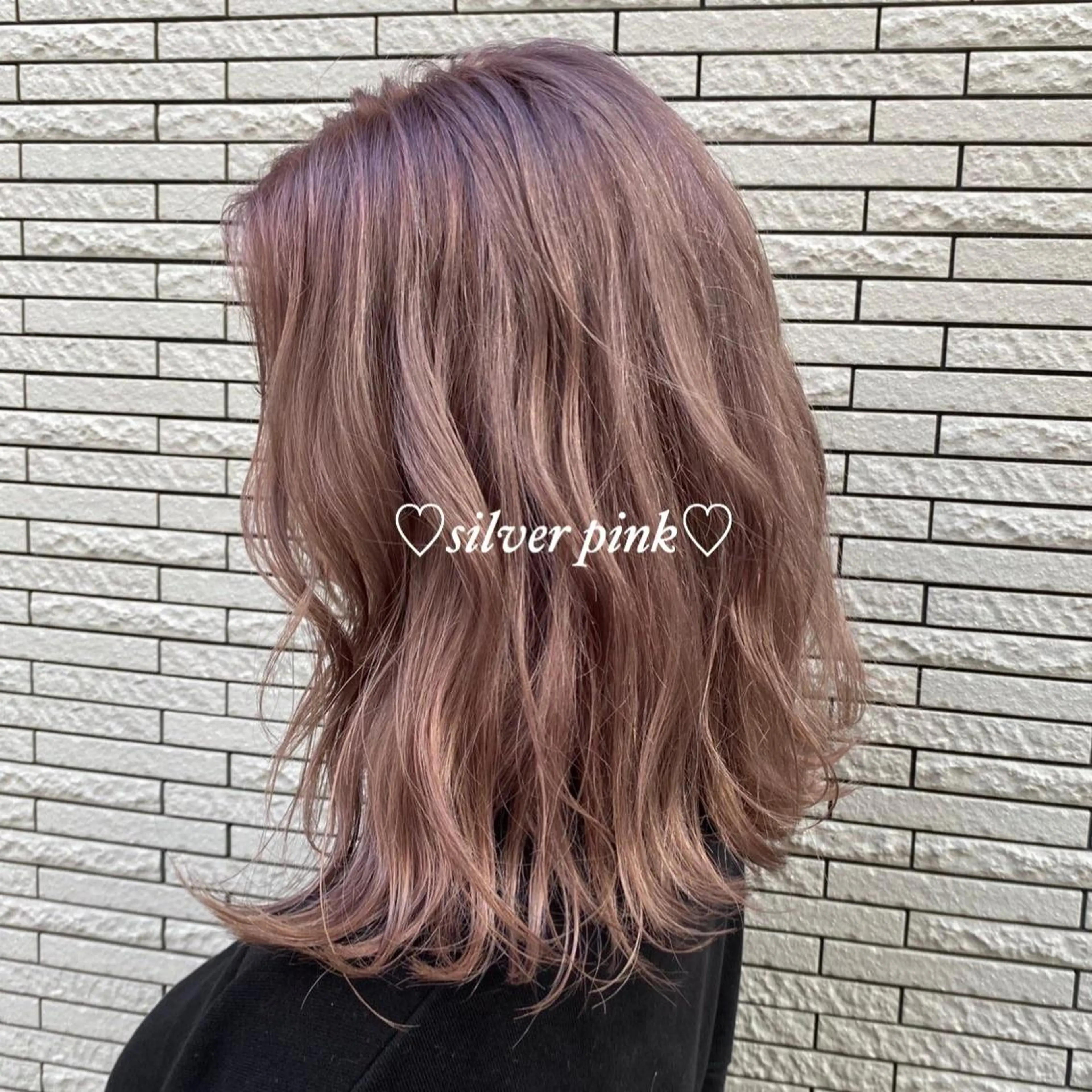 ミディアム カラー ヘアカラー トリートメント ヘアセット M.O.D渋谷所属・🫧渋谷美容師 たくみ🫧のヘアスタイル