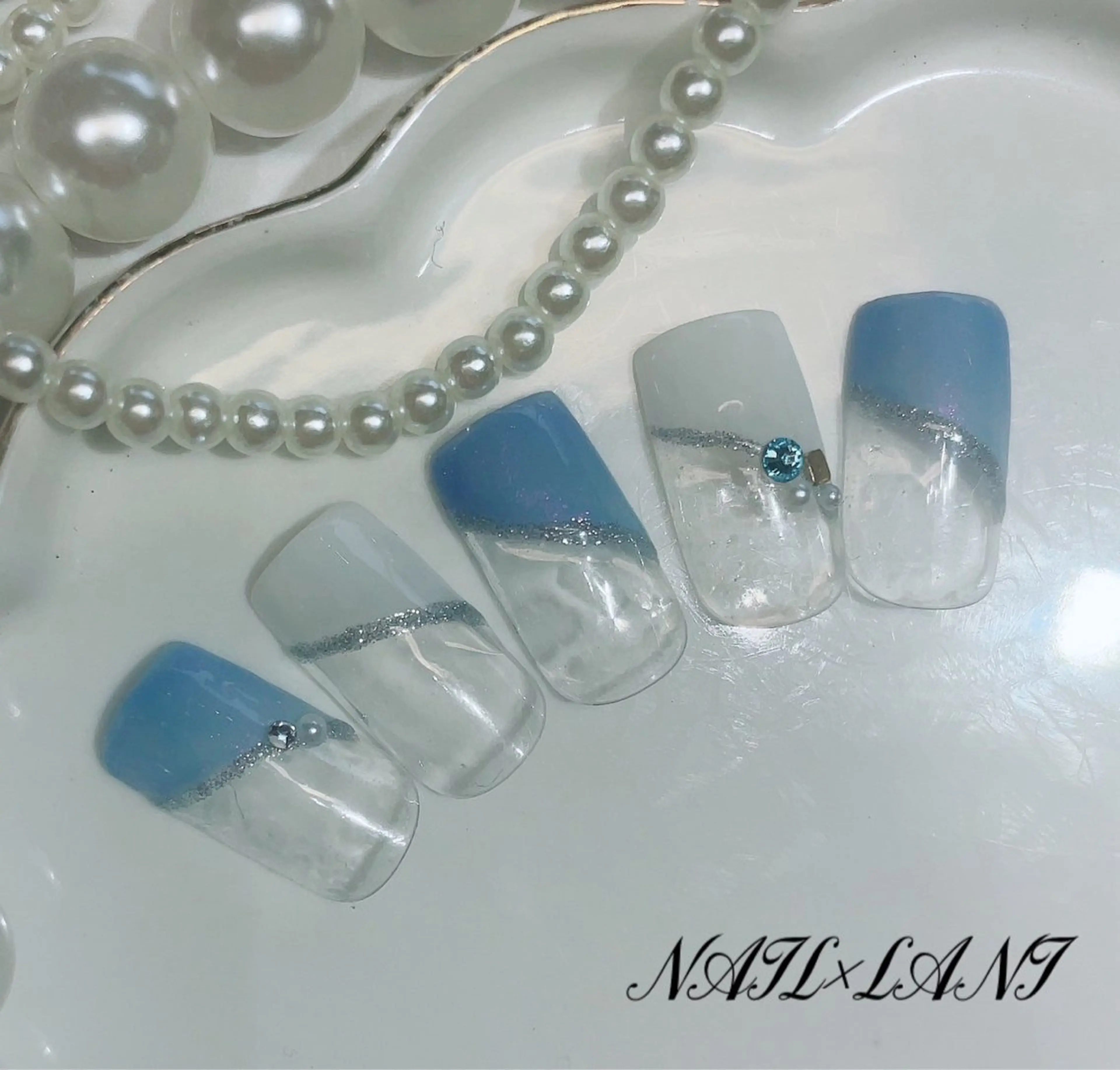 ネイル フットネイル ジェルネイル マグネットネイル パラジェル 練馬駅近ネイルラニ 不細工爪90分で美爪のネイルデザイン