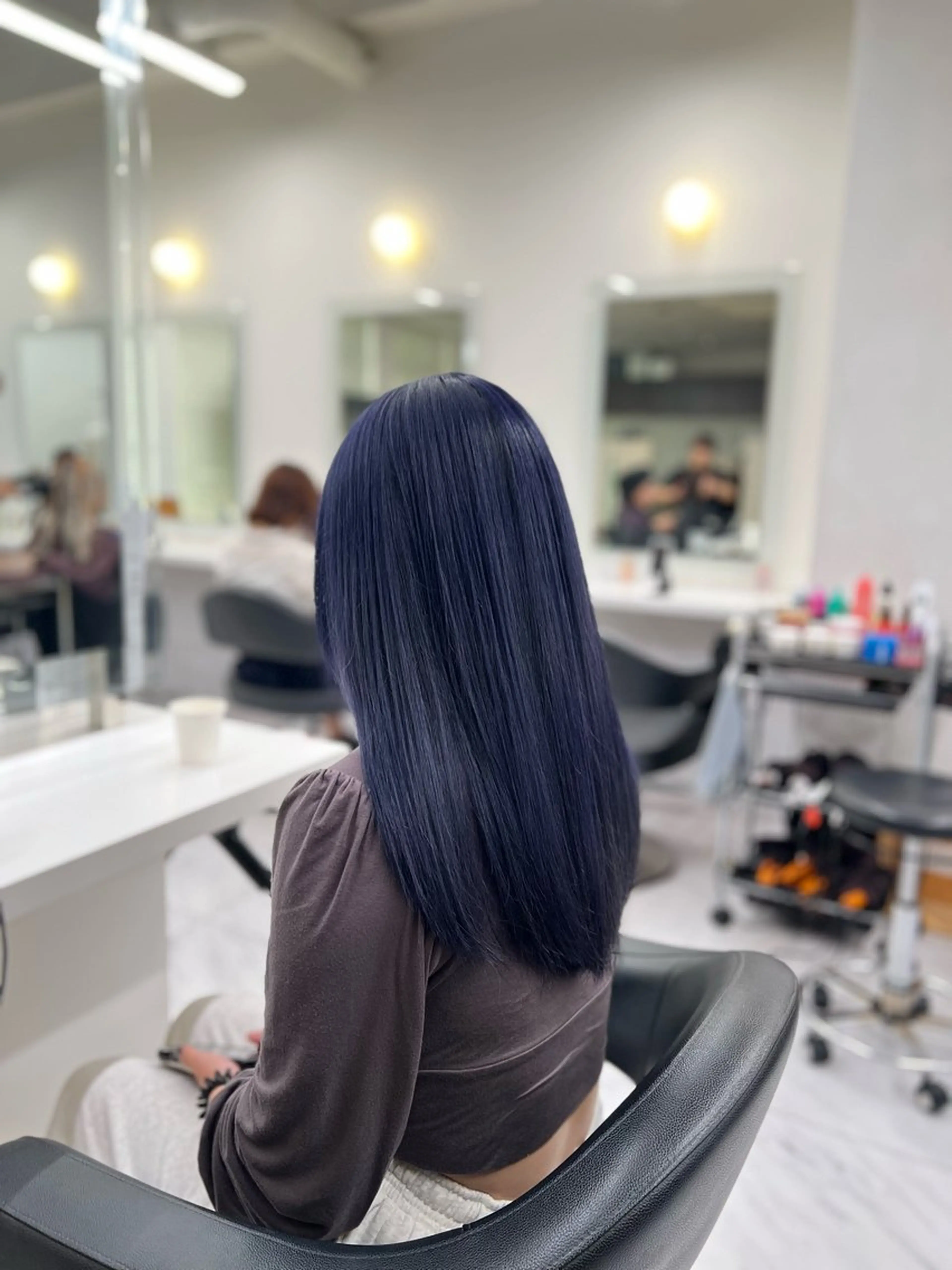 ロング カラー ヘアアレンジ 透明感×韓流ハイ トーン🫧RYUTAのヘアスタイル