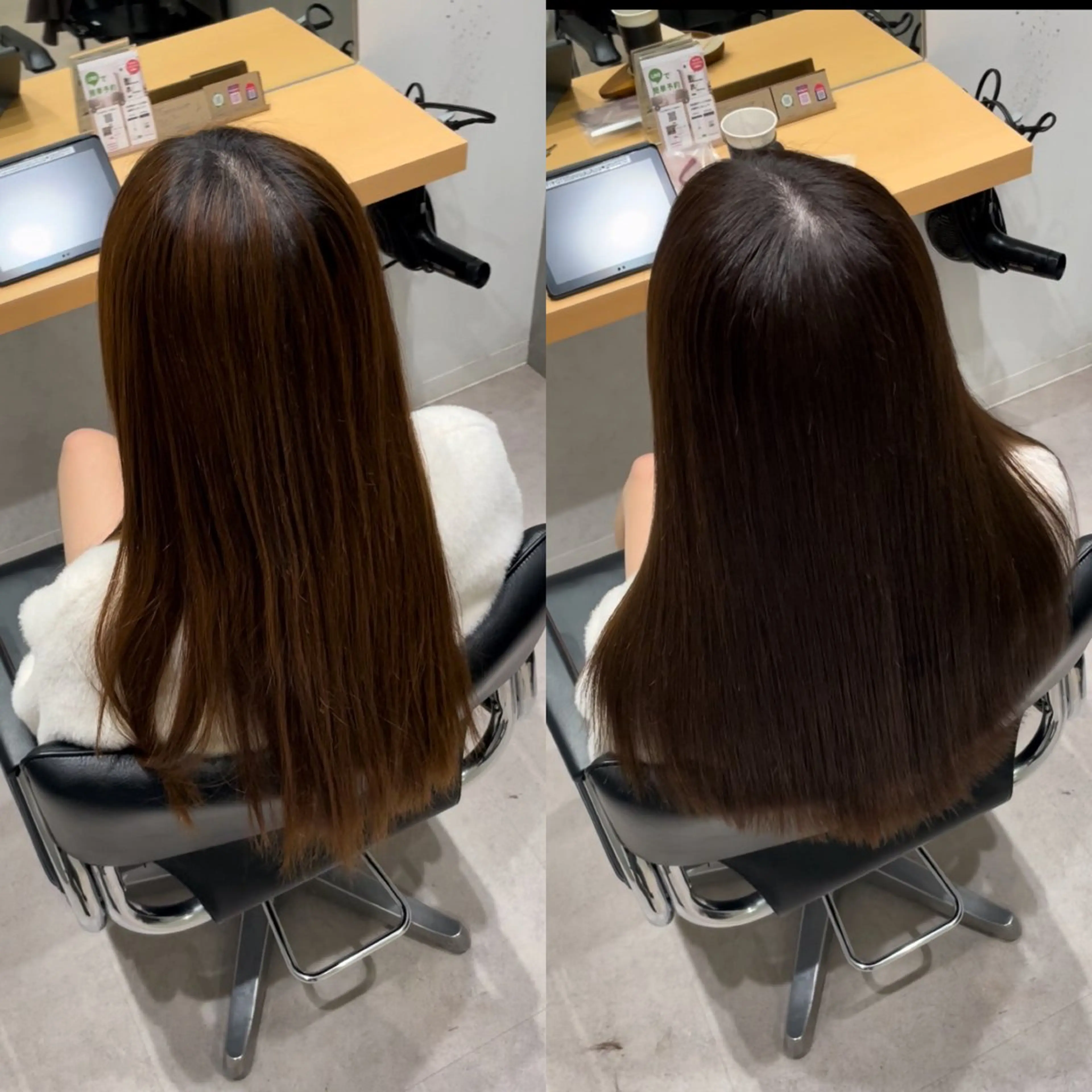 ミディアム 髪質改善 トリートメント カット トリートメント 髪質改善ヘアケア 艶髪特化/上田のヘアスタイル