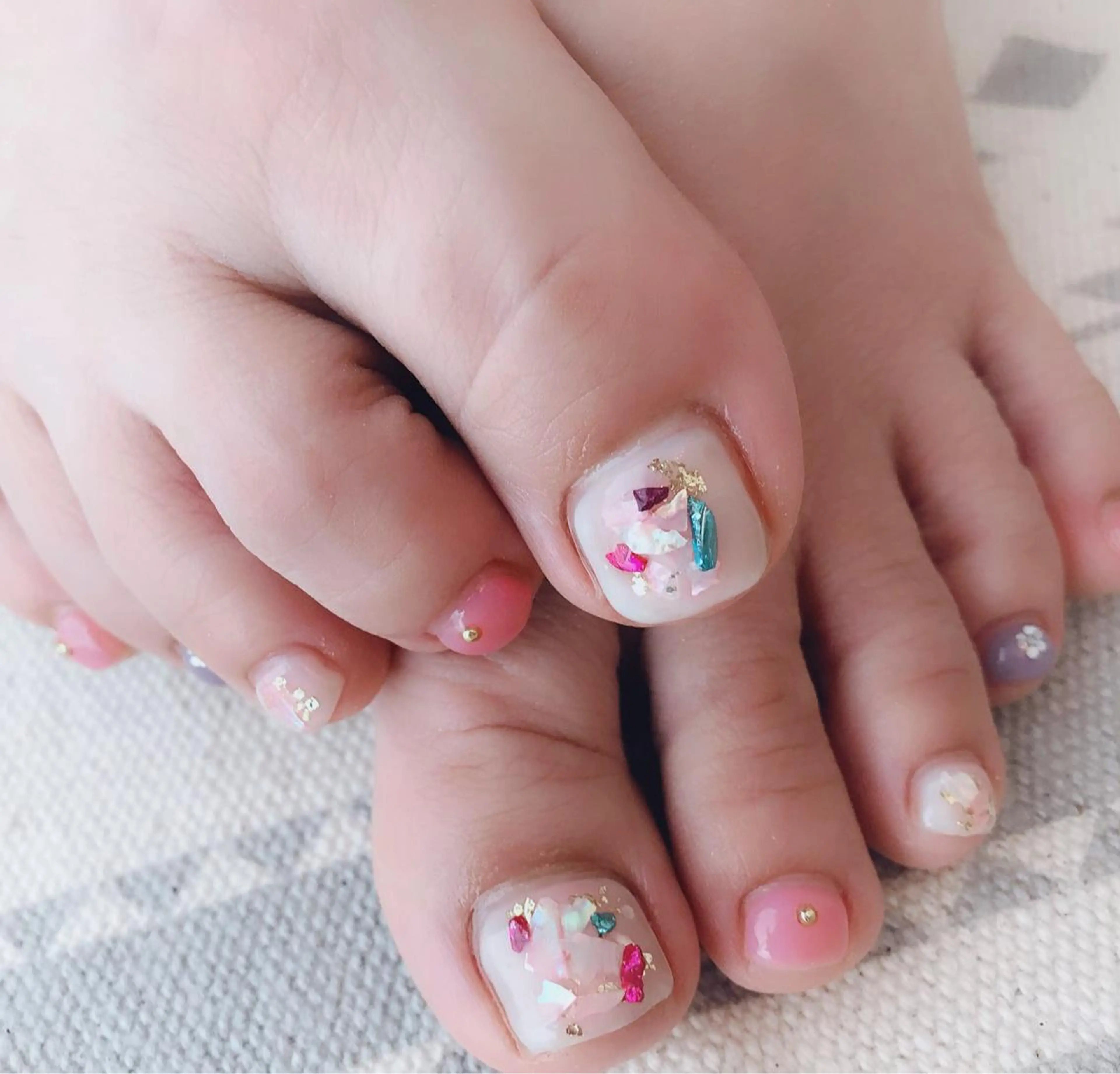 ネイル フットネイル エース ネイルのネイルデザイン